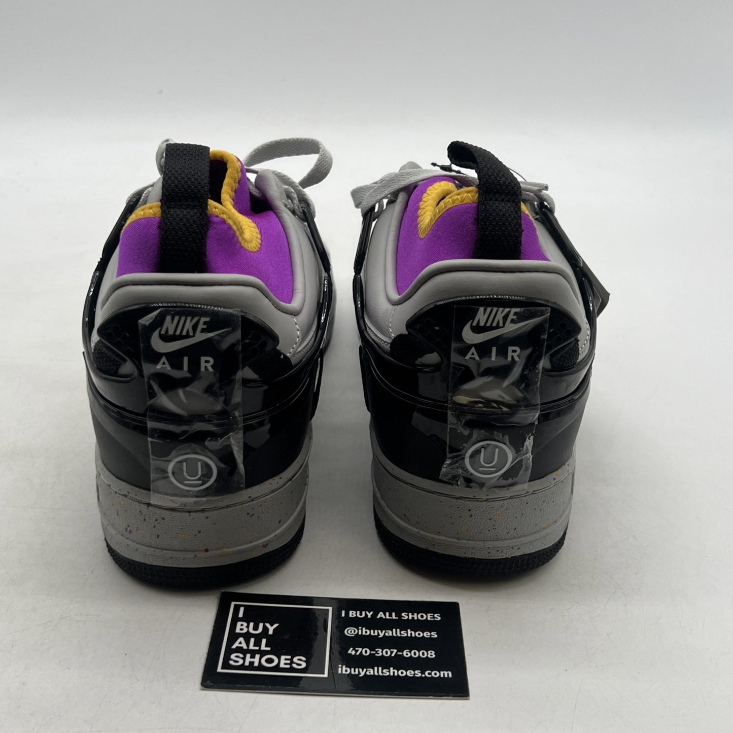 Size 13 - Nike Undercover x Air Force 1 SP GORE-TEX Low Grey Fog (DQ7558-001)