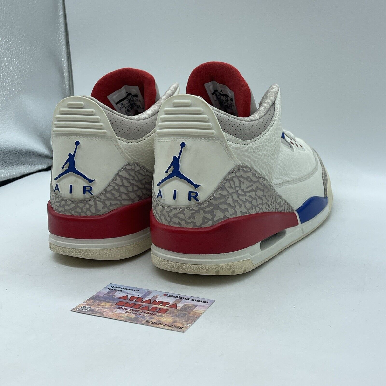 Size 12 - Air Jordan 3 Retro International Flight Tan Leather Suede (136064-140)