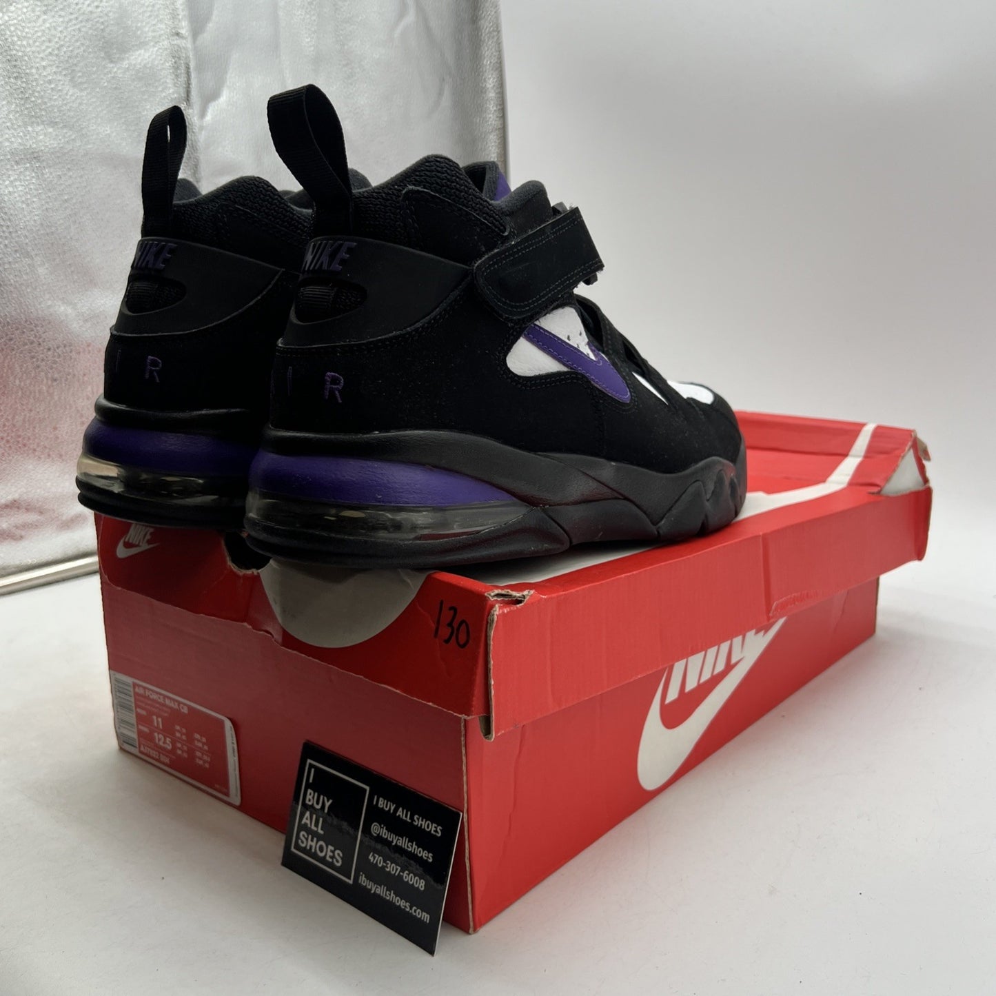 Size 11 - Nike Air Force Max CB OG Purple (AJ7922-004)