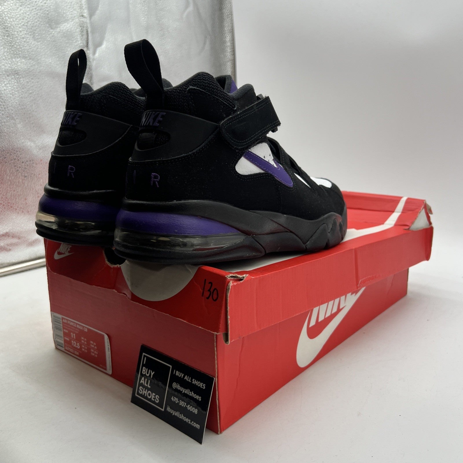 Size 11 - Nike Air Force Max CB OG Purple (AJ7922-004)