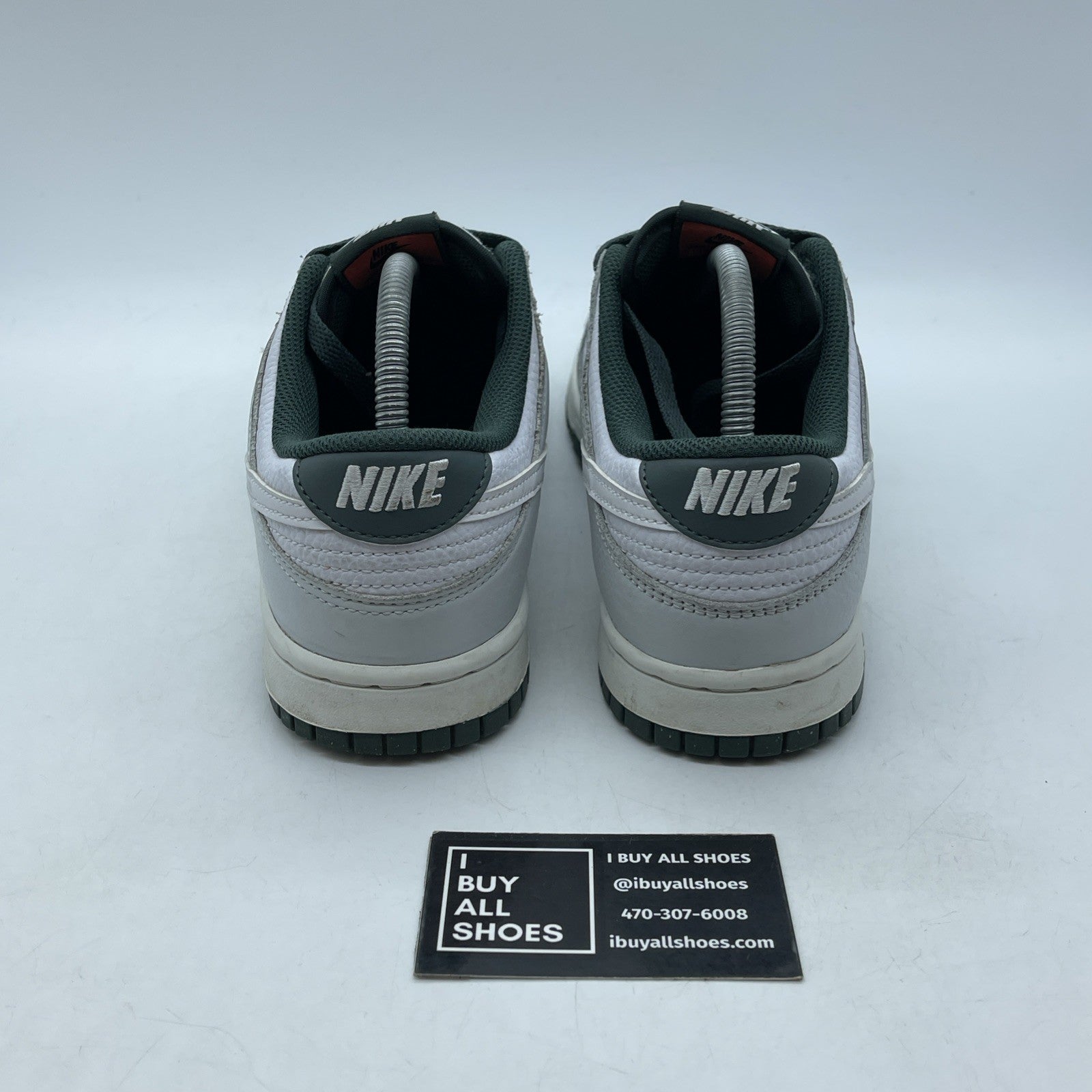 Size 8 - Nike Dunk SE Low Photon Dust Vintage Green Grey Leather (HF2874-001)
