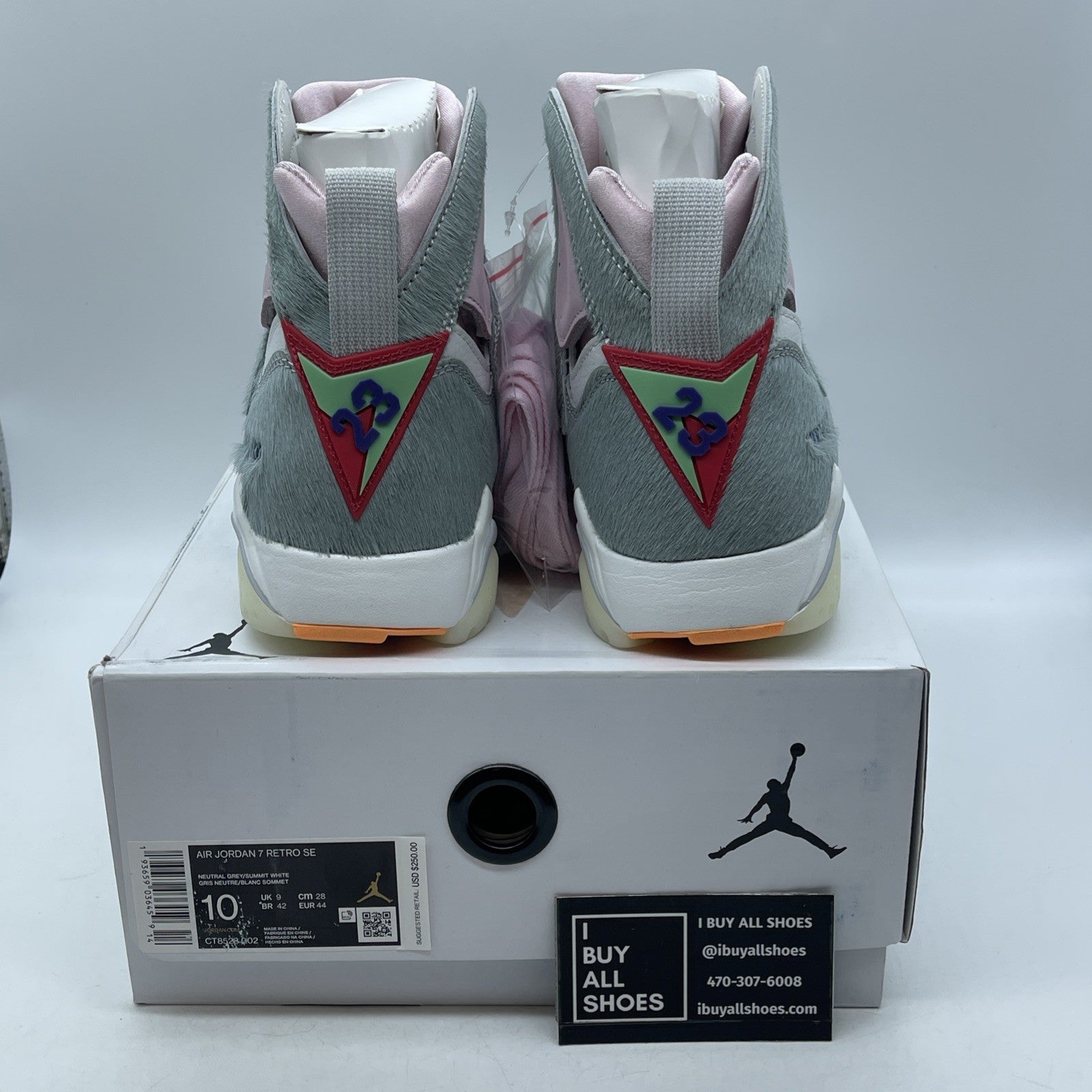 Size 10 - Air Jordan 7 Retro SE Hare 2.0 (CT8528-002))