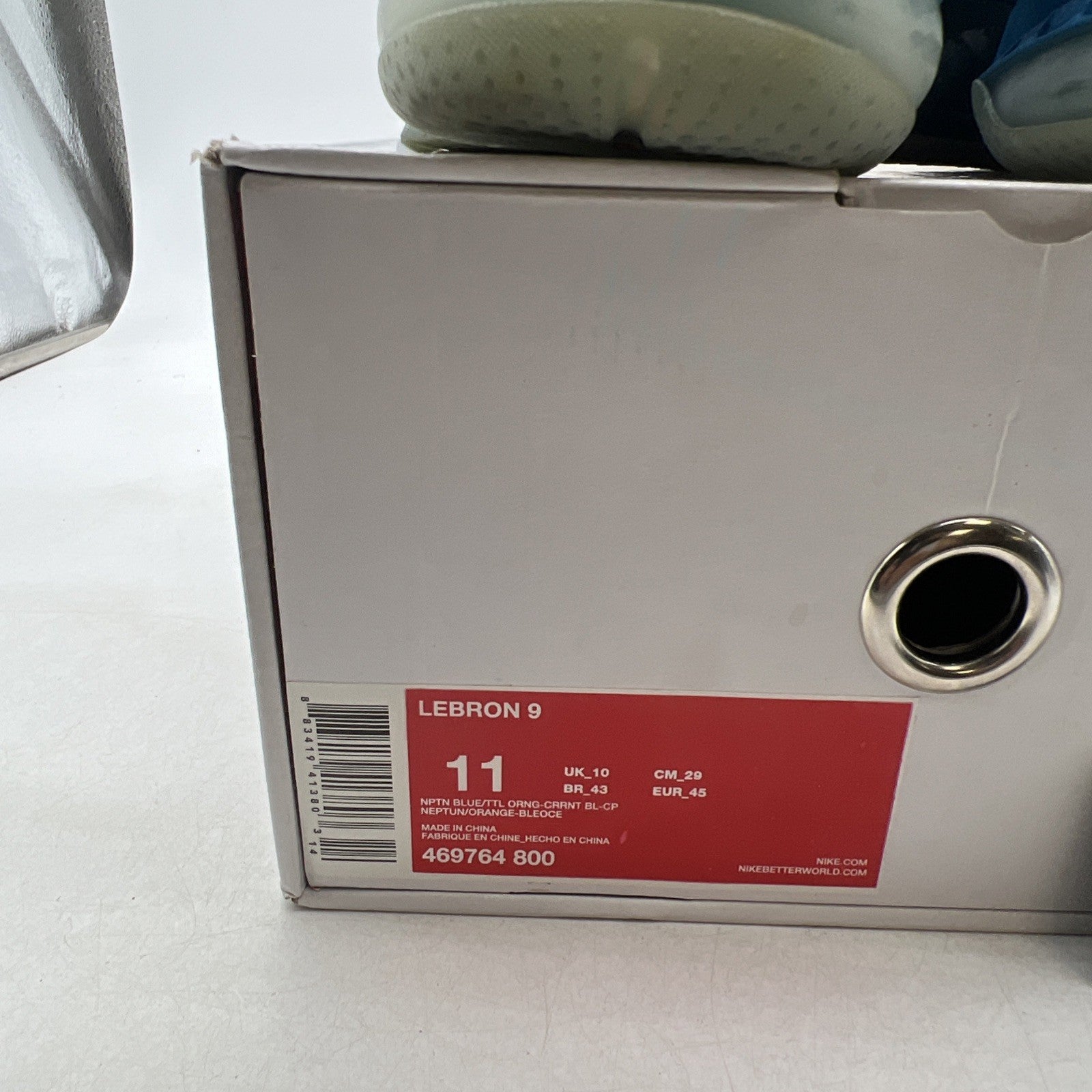 Size 11 - Nike LeBron 9 China - (469764-800)