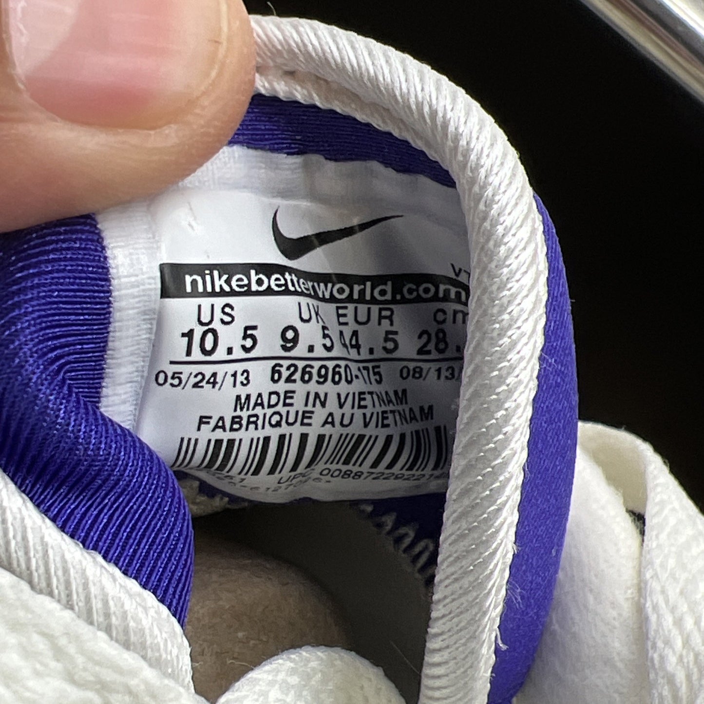 Size 10.5 - Nike Air Max 180 QS 2013 Concord (626960-175)