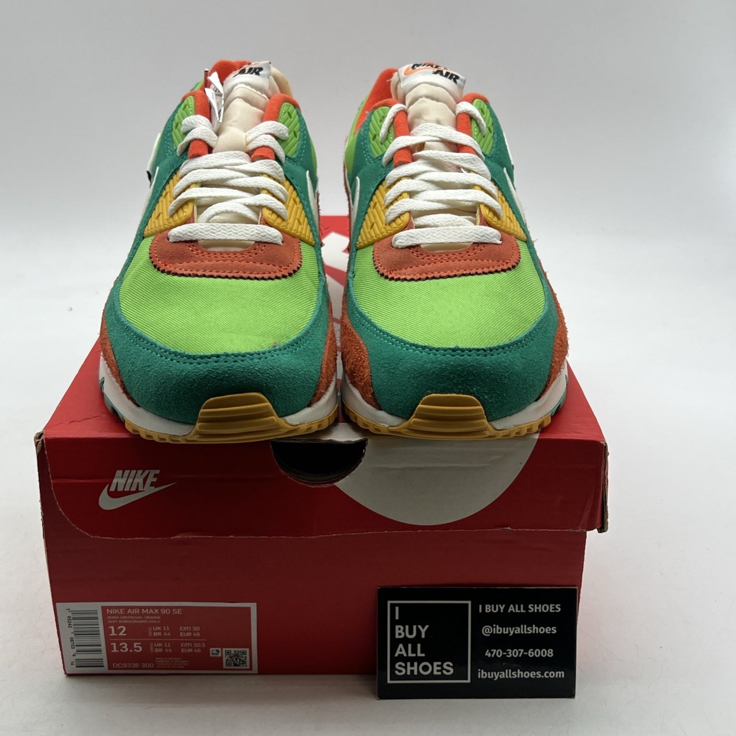 Size 12 - Nike Air Max 90 SE Roma Green Running Club (DC9336-300)