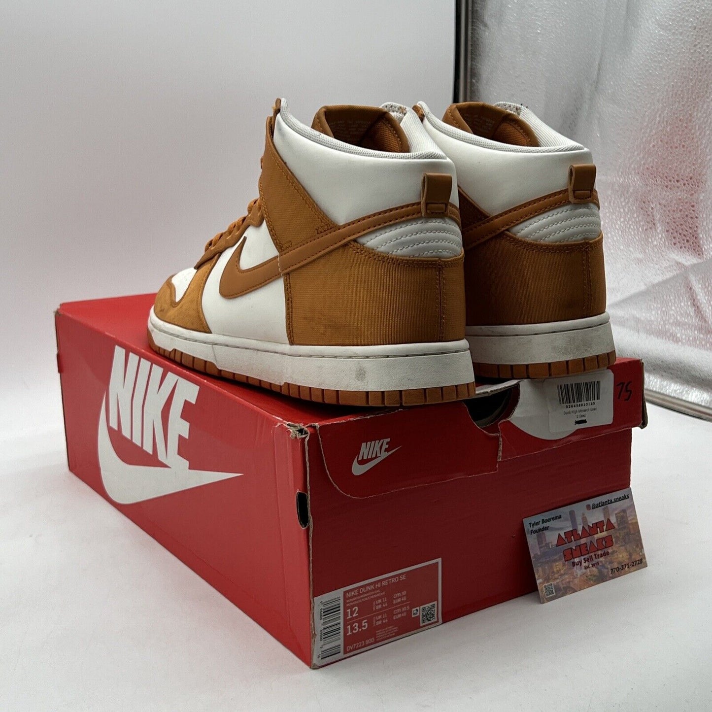Size 12 - Nike Dunk High Monarch Canvas (DV7223-800)