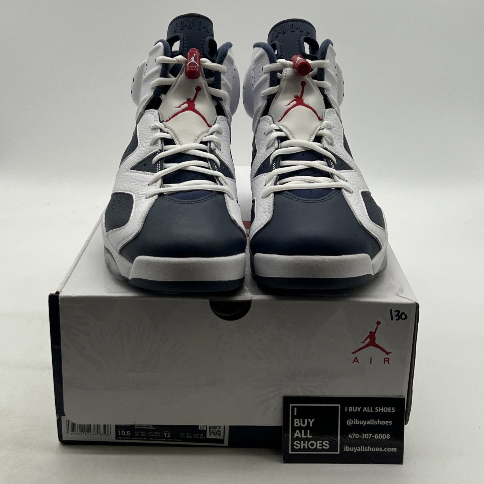 Size 10.5 - Air Jordan 6 Retro 2024 Olympic (CT8529-164)