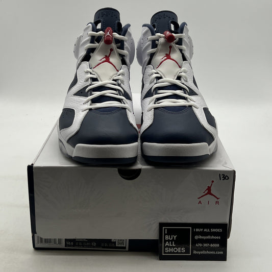 Size 10.5 - Air Jordan 6 Retro 2024 Olympic (CT8529-164)