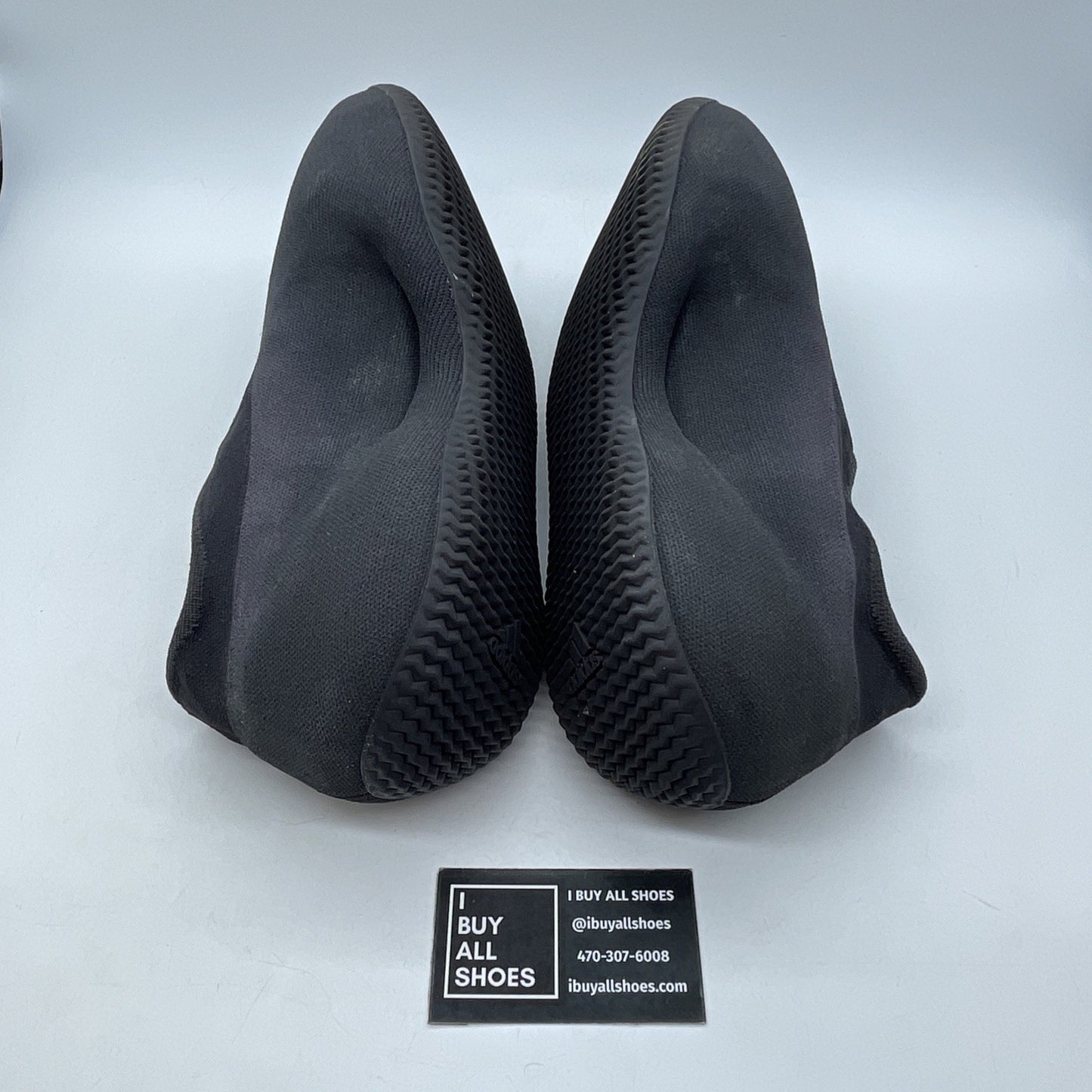 Size 12 - adidas Yeezy Knit Runner Fade Onyx Black Suede (IE1663)