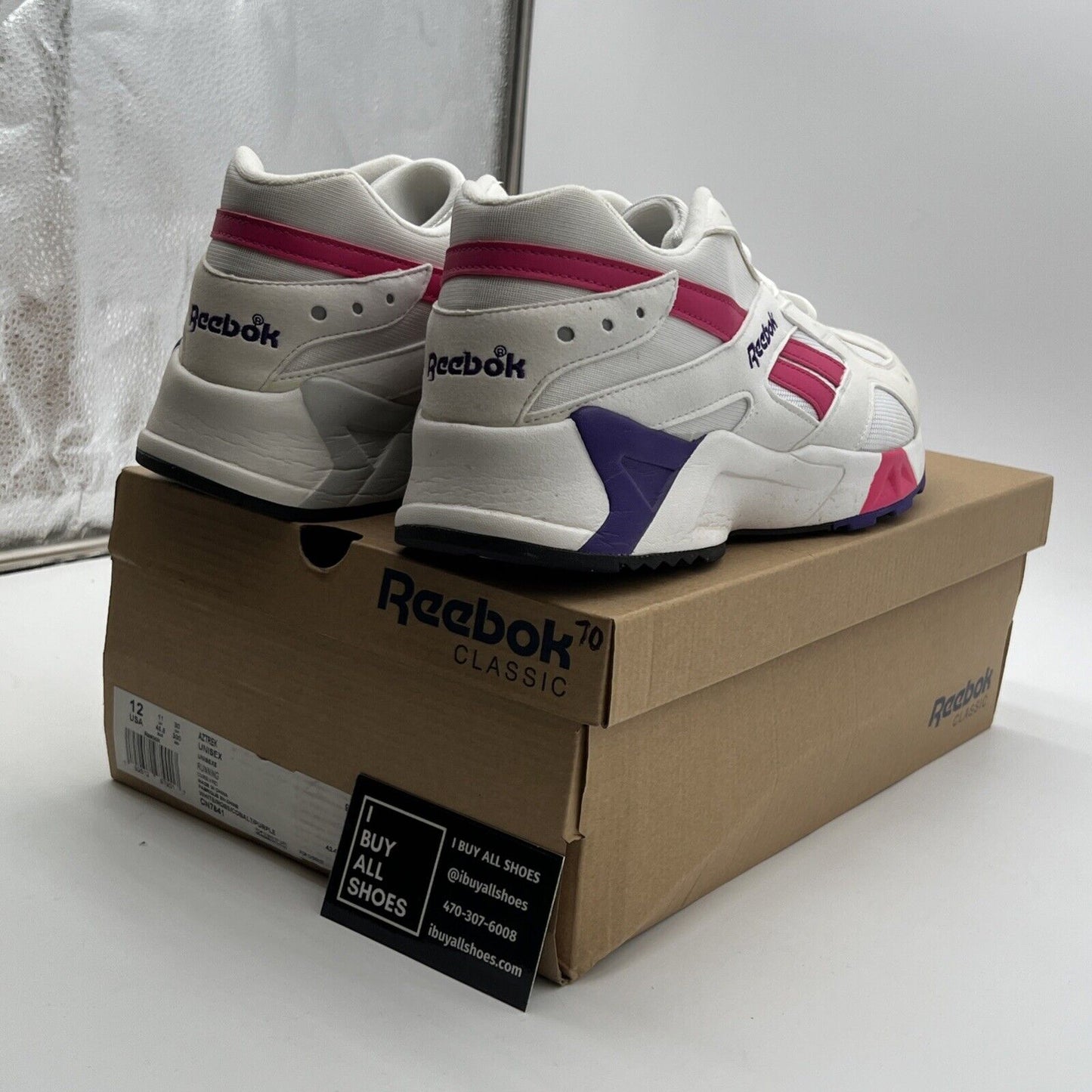 Size 12 - Reebok Aztrek OG Cobalt Rose (CN7841)
