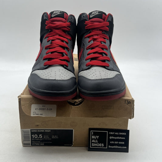 Size 10.5 - Nike Dunk High Gray - (317982-062)