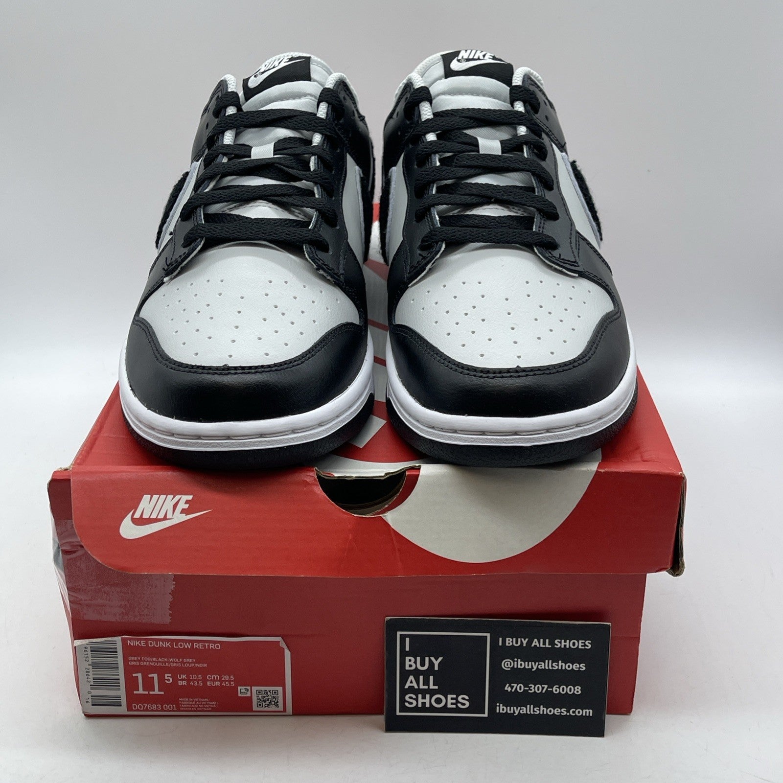 Size 11.5 - Nike Dunk Low Chenille Swoosh - Grand Purple Black (DQ7683-001)