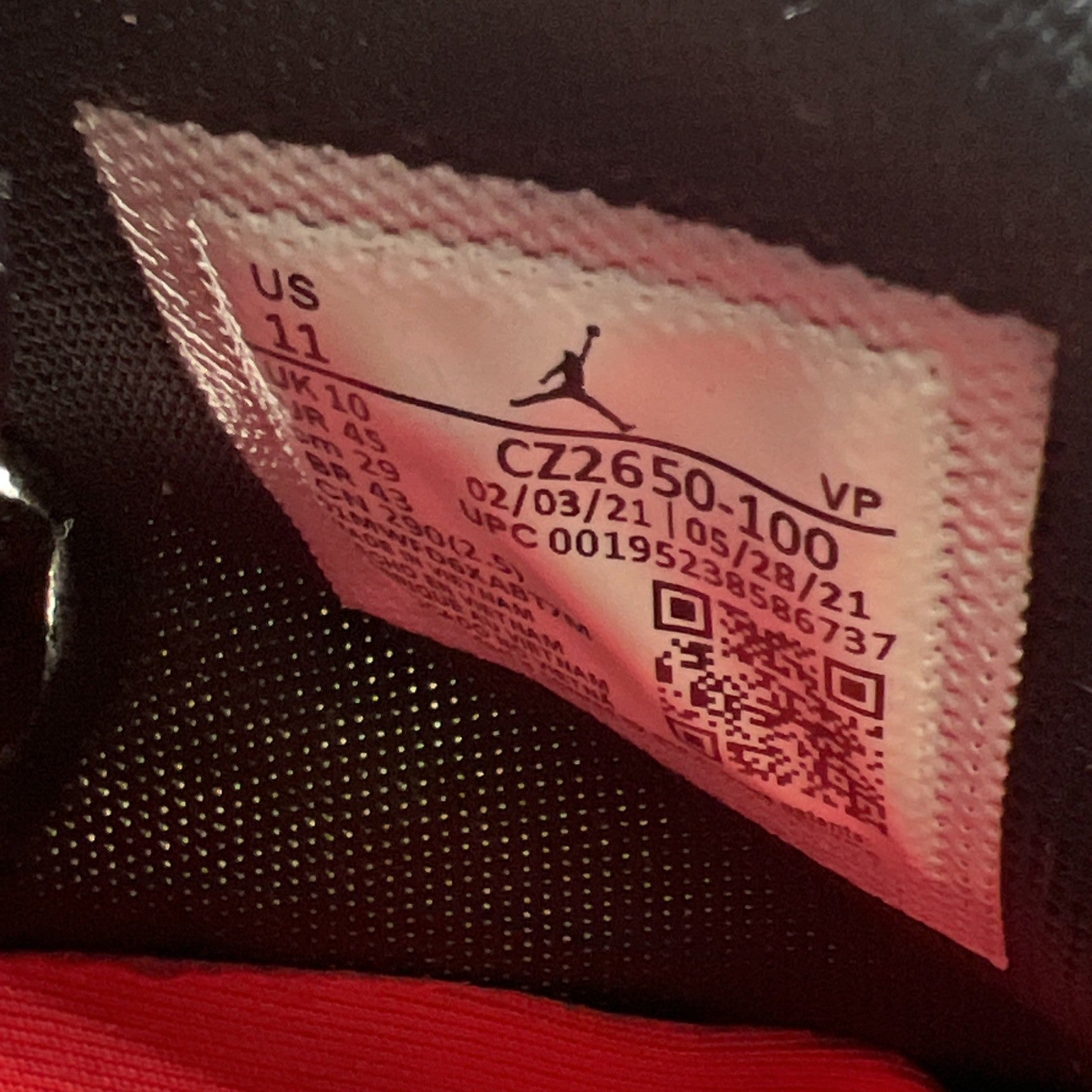 Size 11 - Air Jordan 36 Psychic Energy (CZ2650-100)