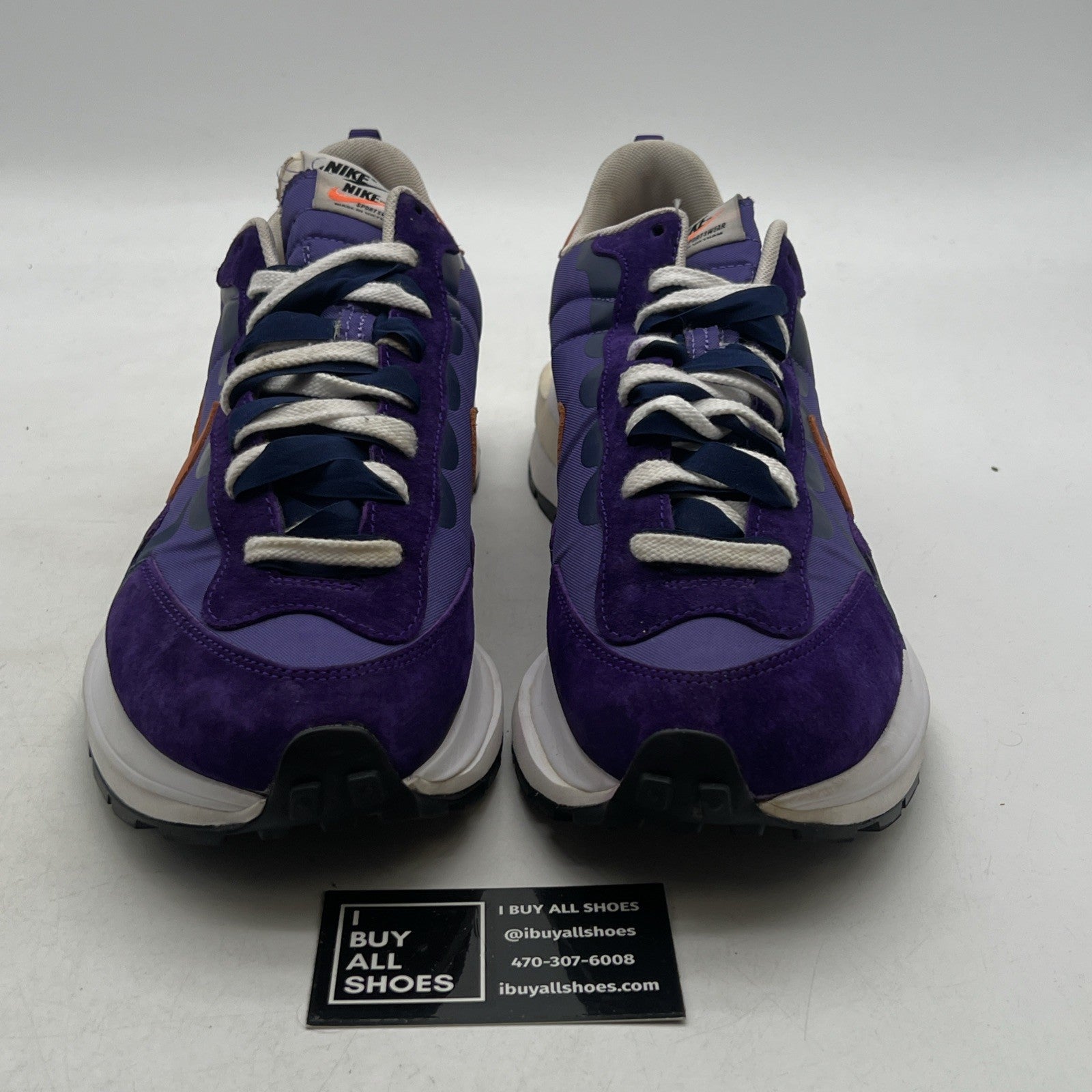 Size 11 - Nike sacai x VaporWaffle Dark Iris (DD1875-500)