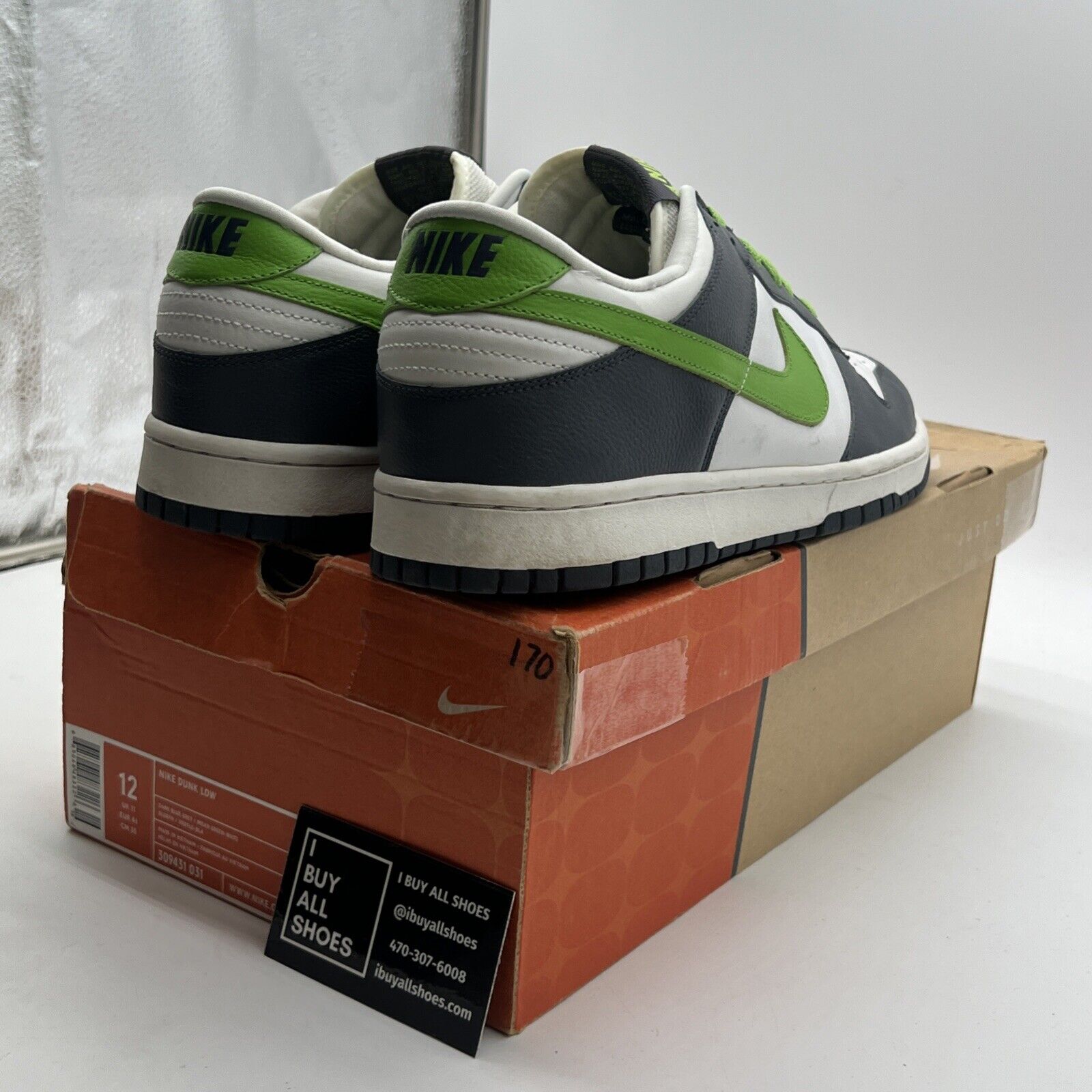 Size 12 - Nike Dunk Low Blue - (309431-031)