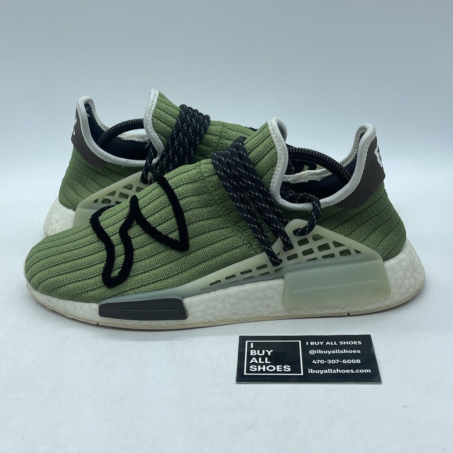 Size 9.5 - adidas BBC Ice Cream x Pharrell x NMD Human Race Running Dog (GZ1664)