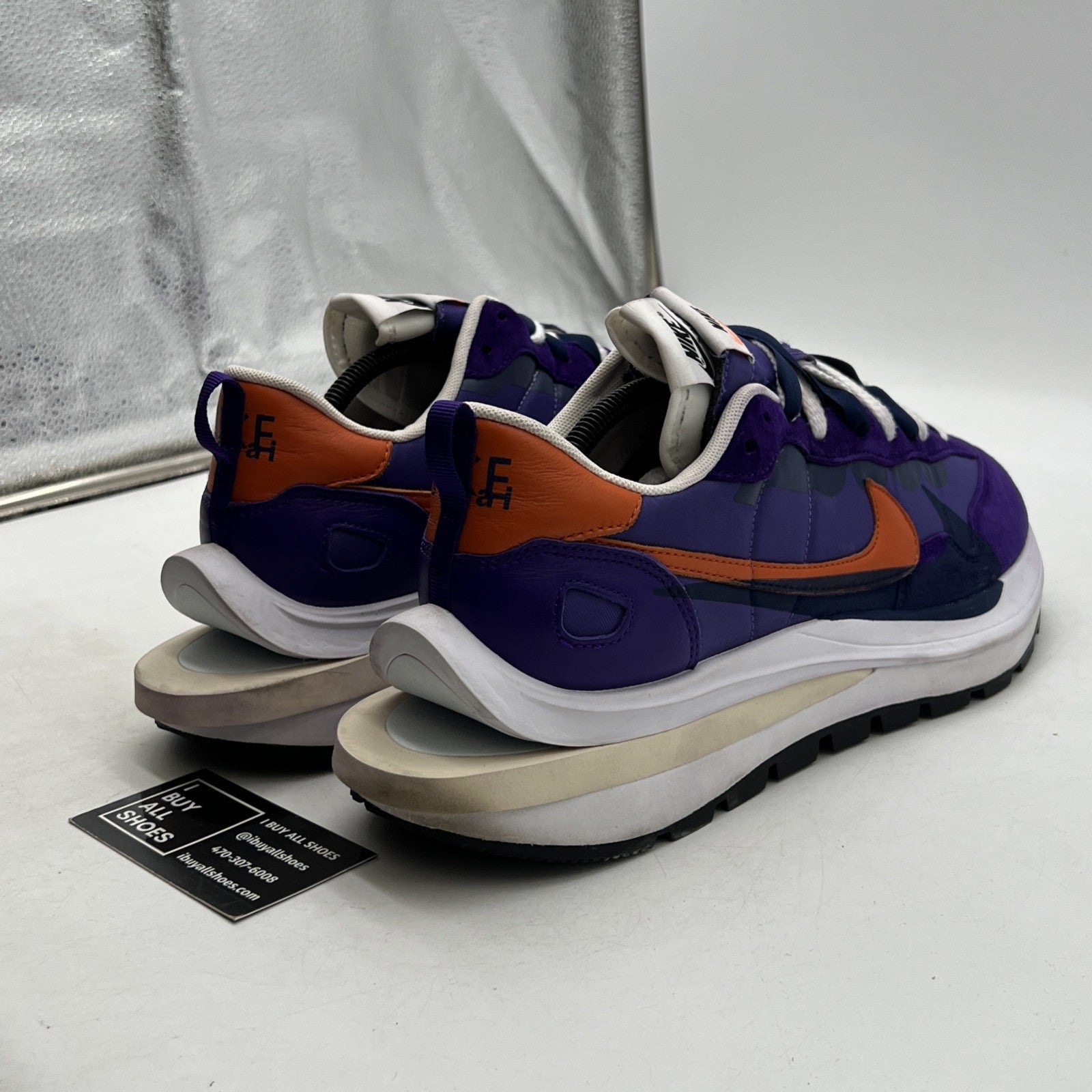 Size 11.5 - Nike sacai x VaporWaffle Dark Iris (DD1875-500)