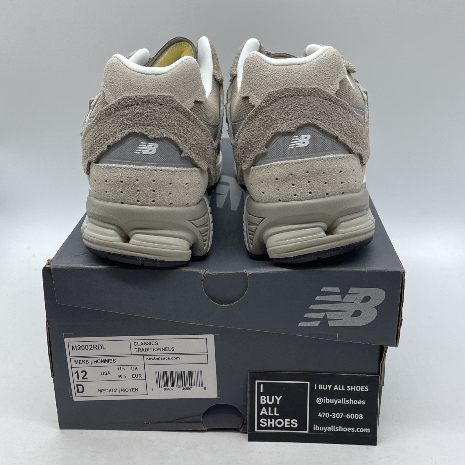 Size 12 - New Balance 2002R Protection Pack Driftwood (M2002RDL)