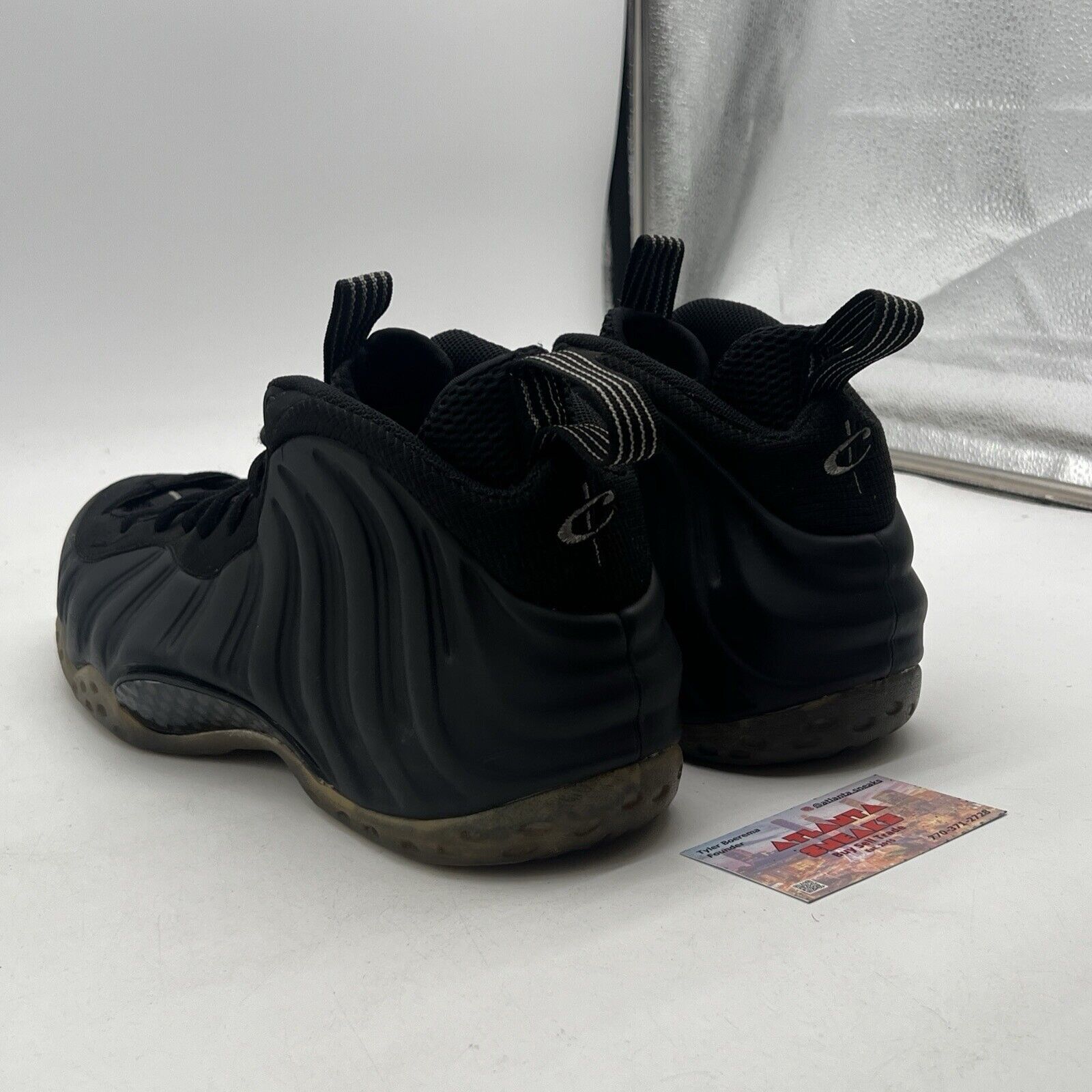 Size 12 - Nike Air Foamposite One Stealth (314996-010)