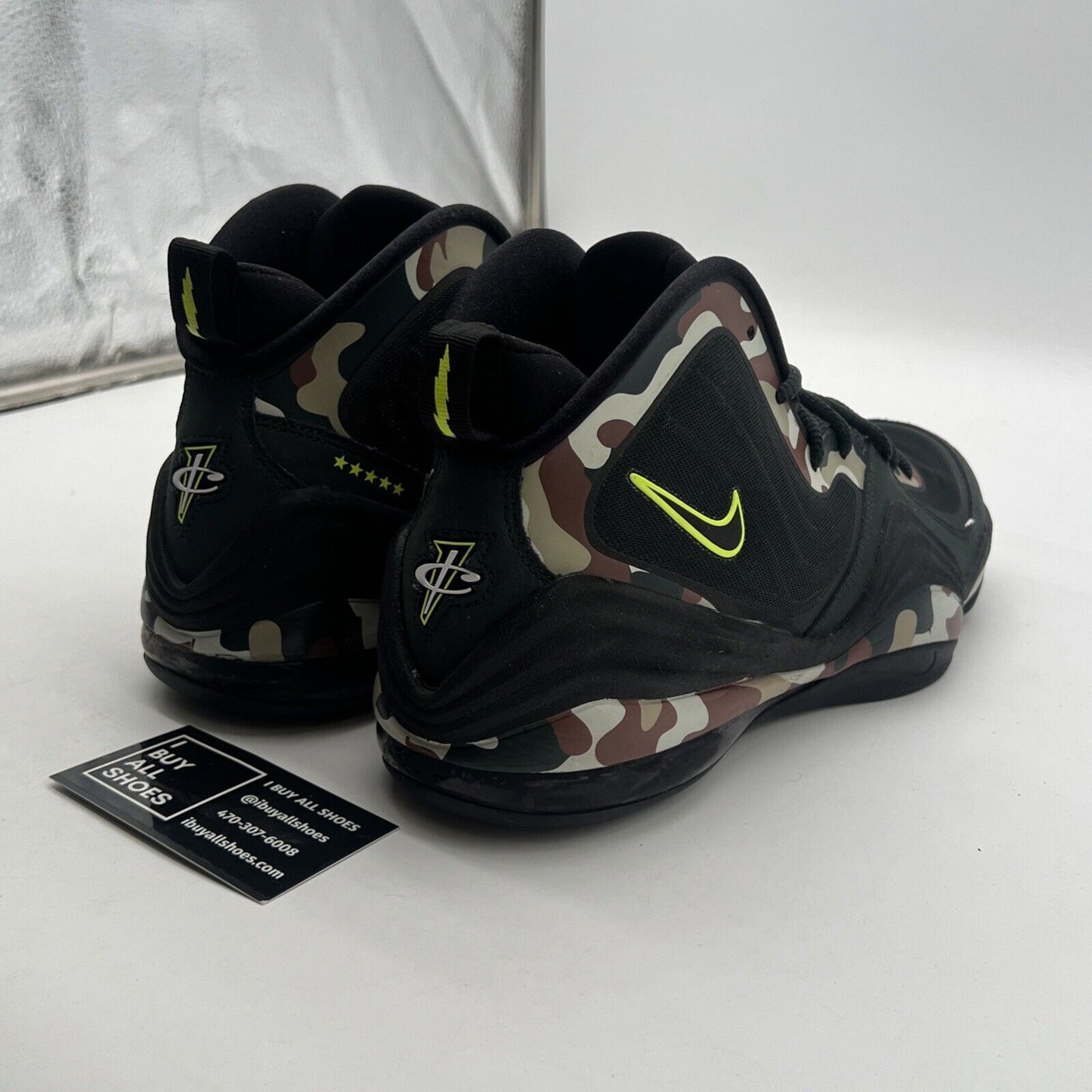 Size 11.5 - Nike Air Penny 5 Camo Camo