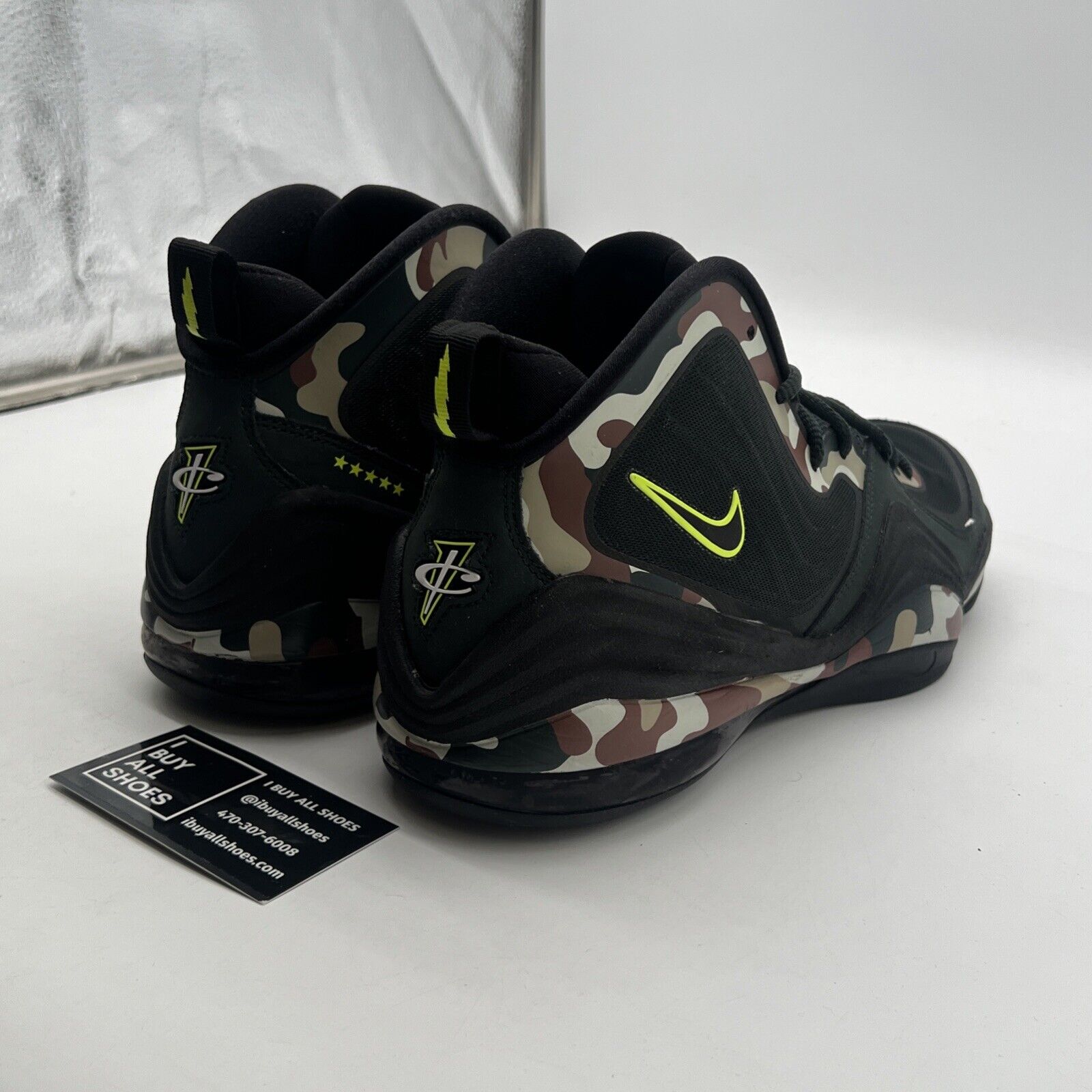 Size 11.5 - Nike Air Penny 5 Camo Camo