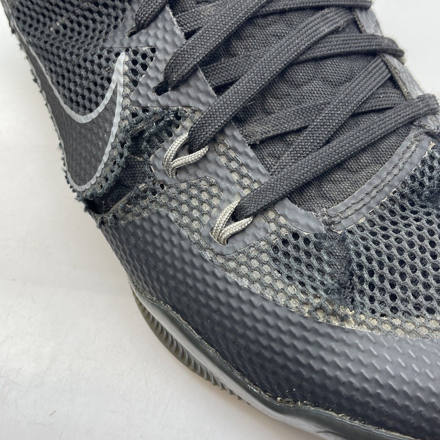 Size 11.5 - Nike Kobe 11 Dark Knight Black Red Suede Leather (836183-001)
