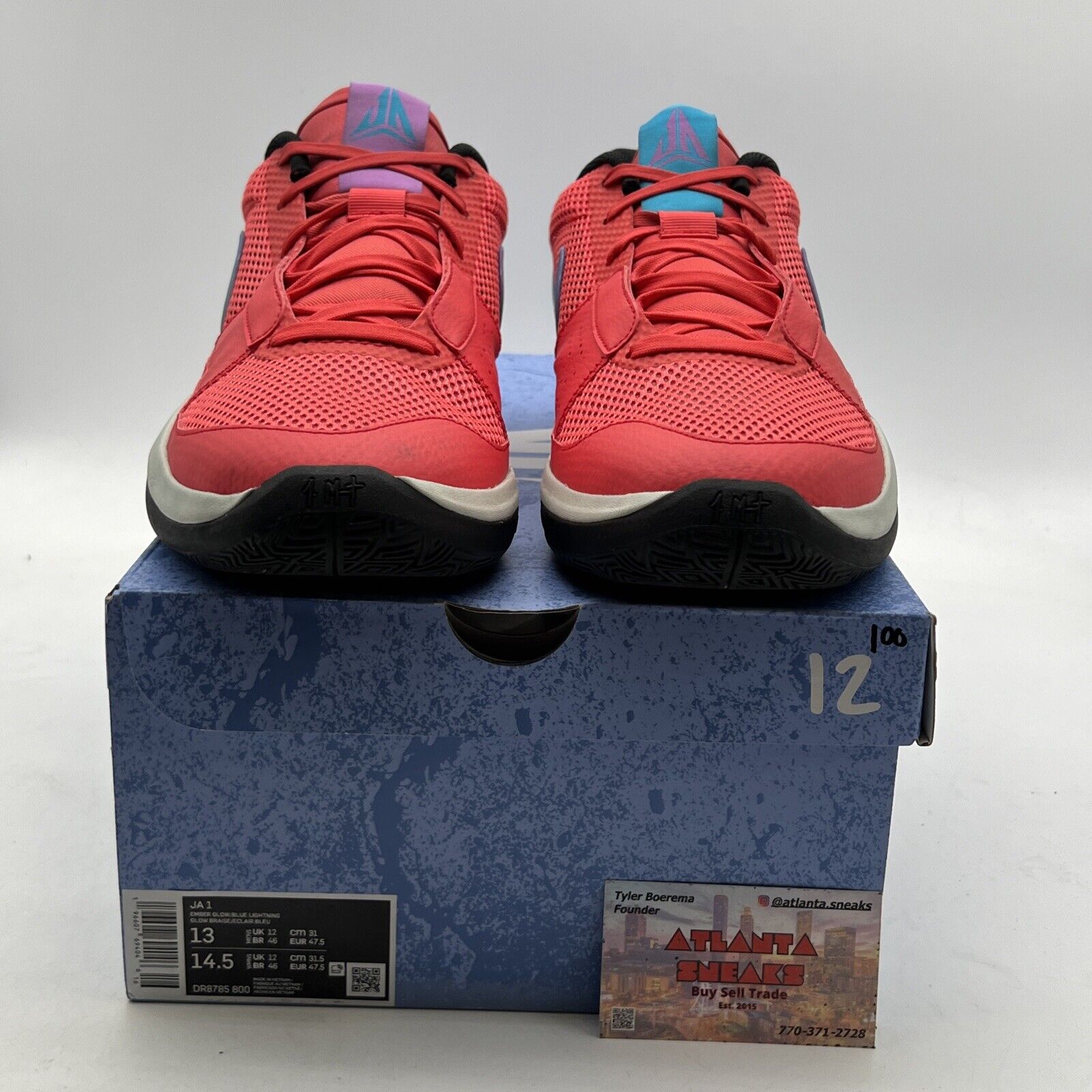 Size 13 - Nike Ja 1 Fuel - (DR8785-800)