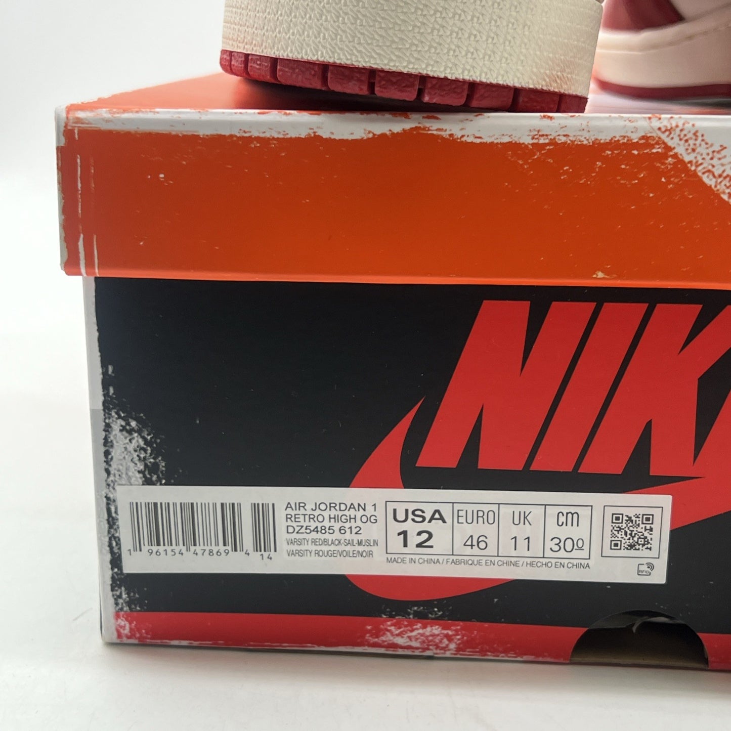 Size 12 - Air Jordan 1 Retro High  Chicago Reimagined Lost & Found (DZ5485-612)