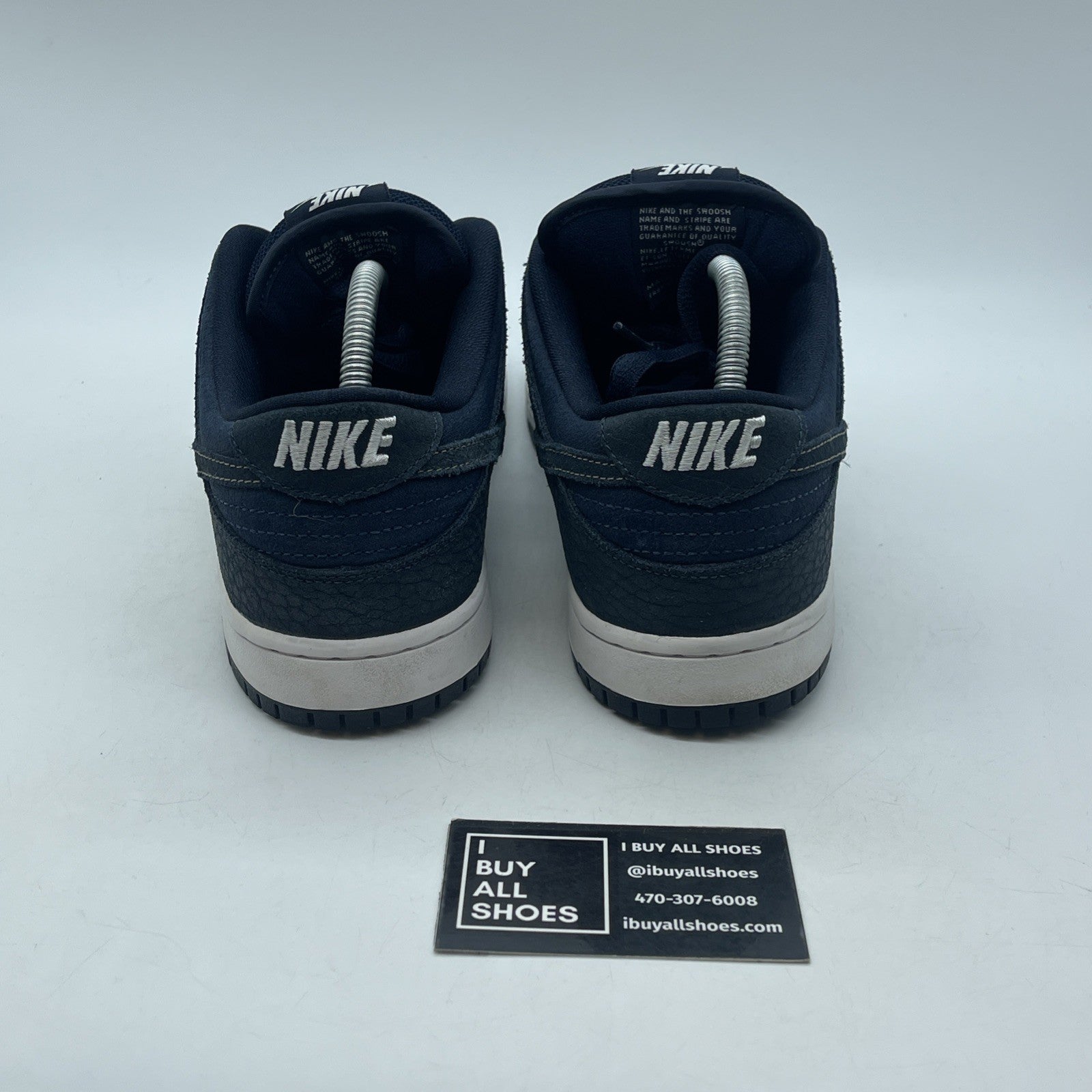 Size 9.5 - Nike Dunk Pro SB Low US Passport Blue Suede (304292-407)