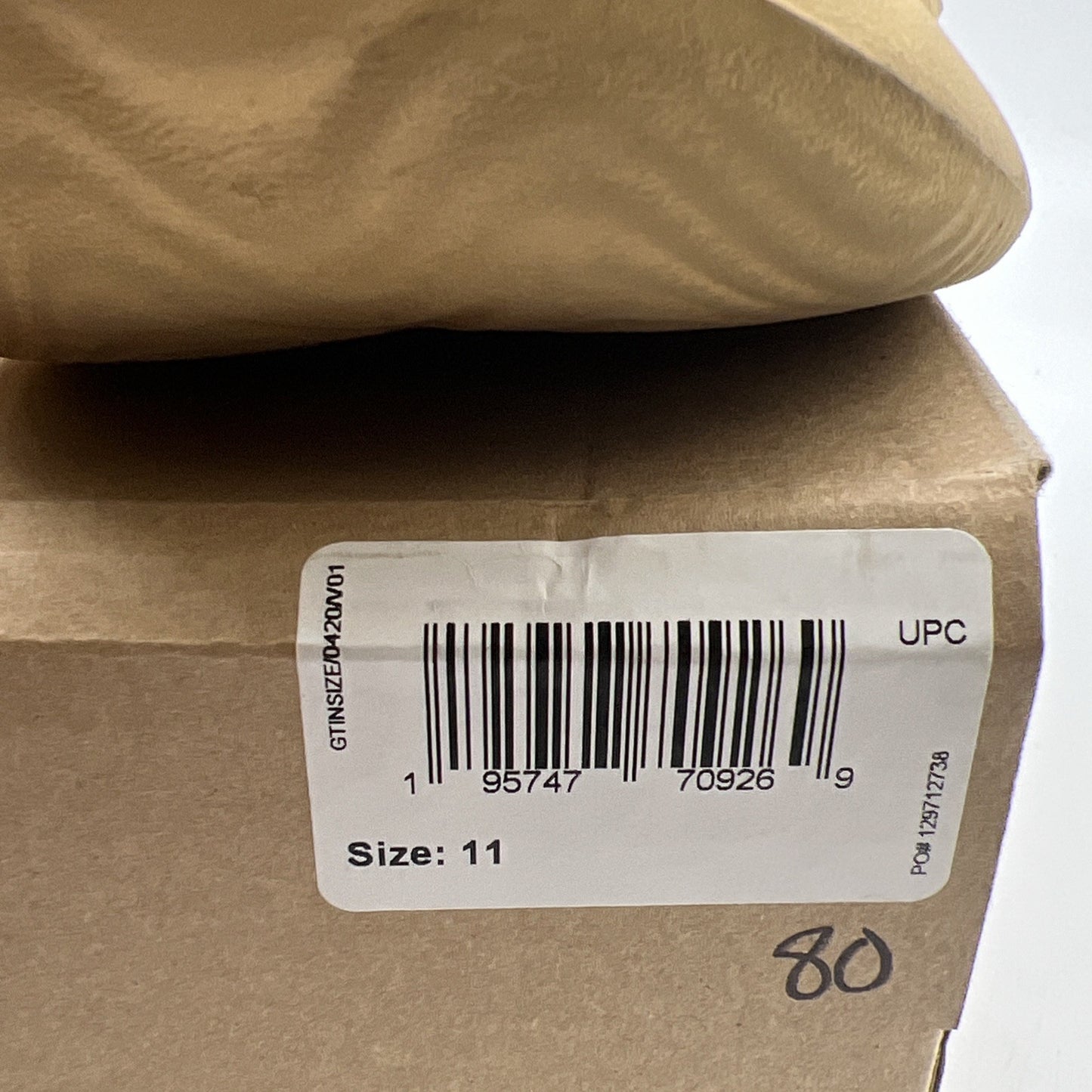 Size 11 - Adidas Yeezy Foam Runner Desert Sand Rnnr (GV6843)