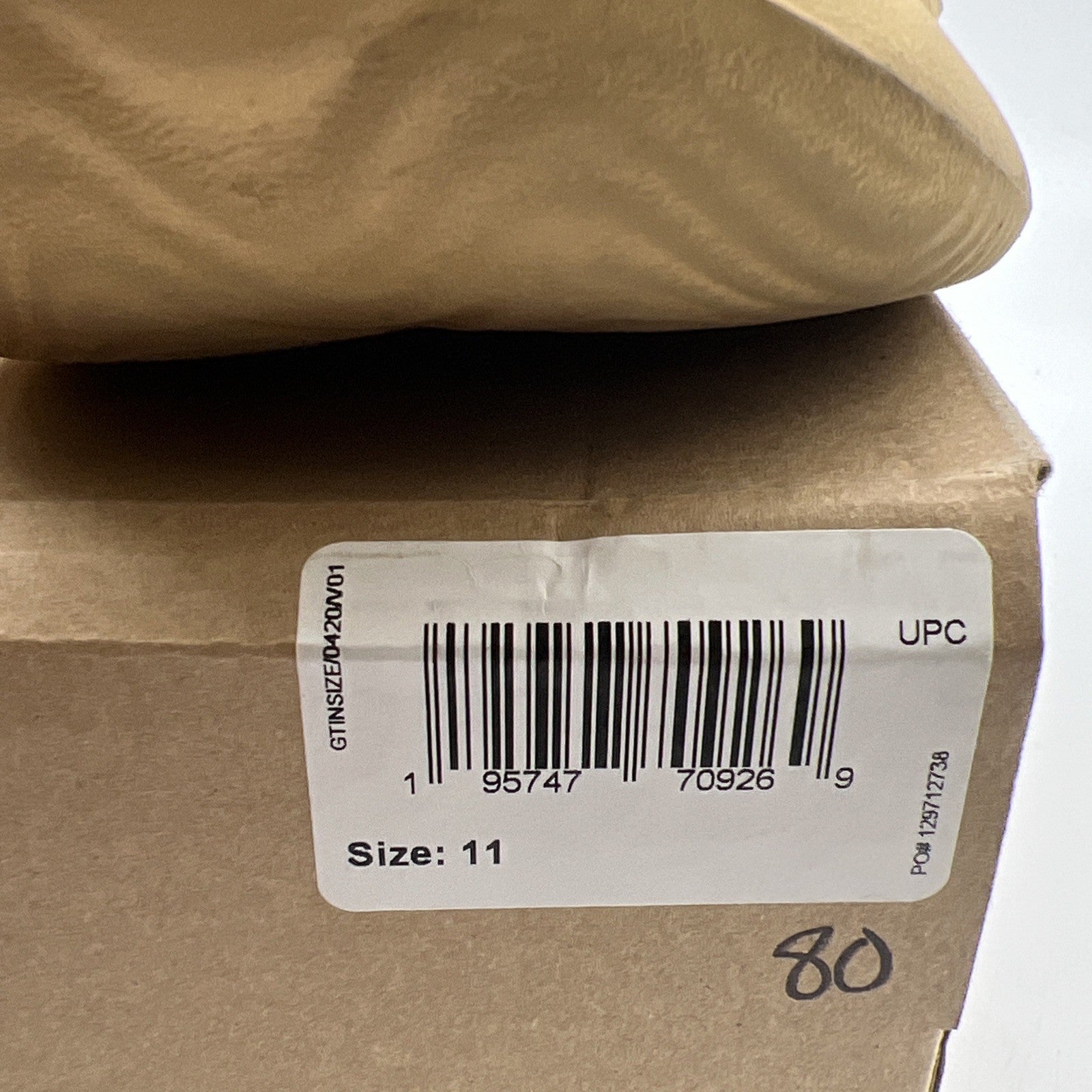 Size 11 - Adidas Yeezy Foam Runner Desert Sand Rnnr (GV6843)