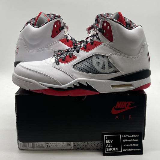 Size 12.5 - Air Jordan 5 Retro 2021 Quai 54 (DJ7903-106)