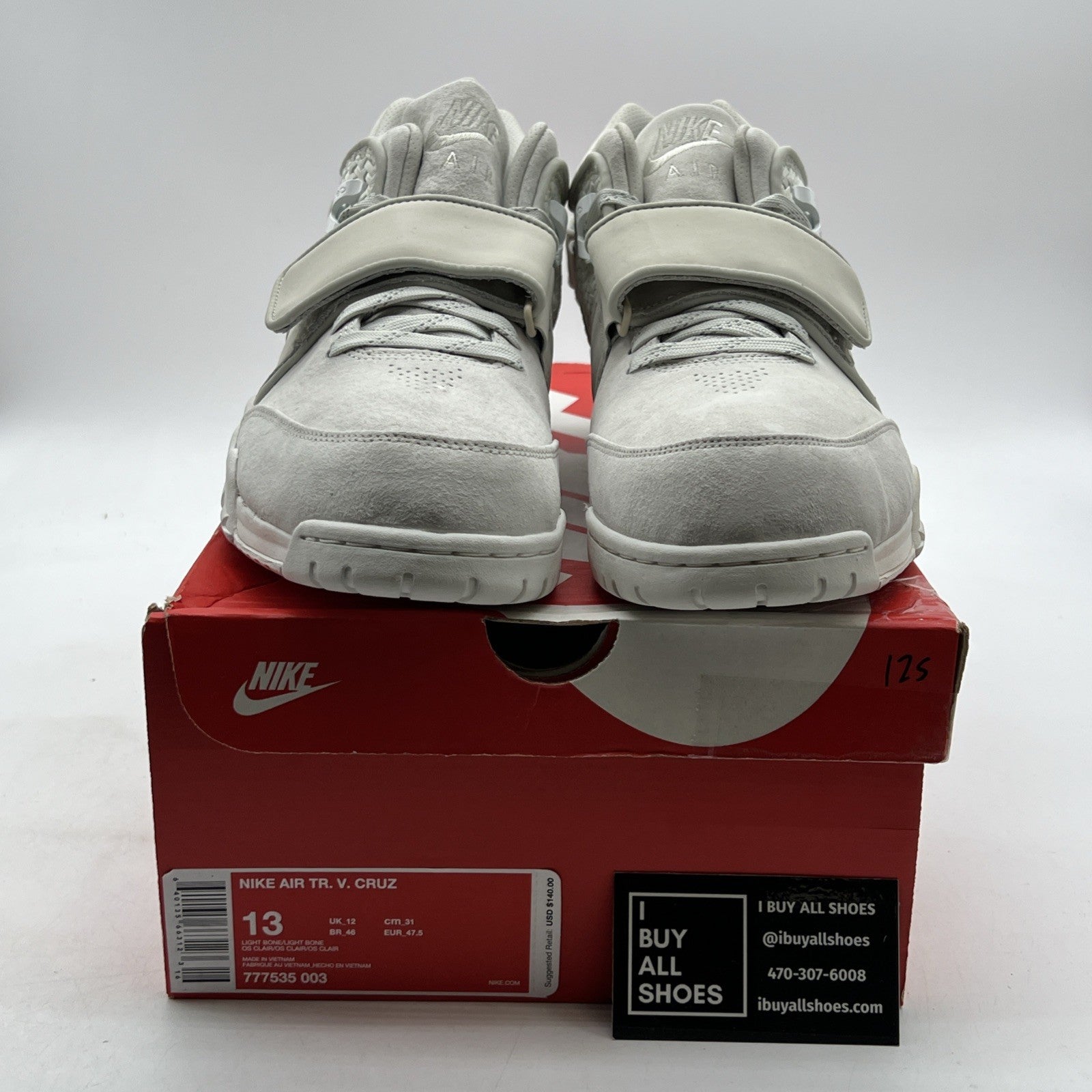 Size 13 - Nike Air Trainer Cruz Light Bone (777535-003)