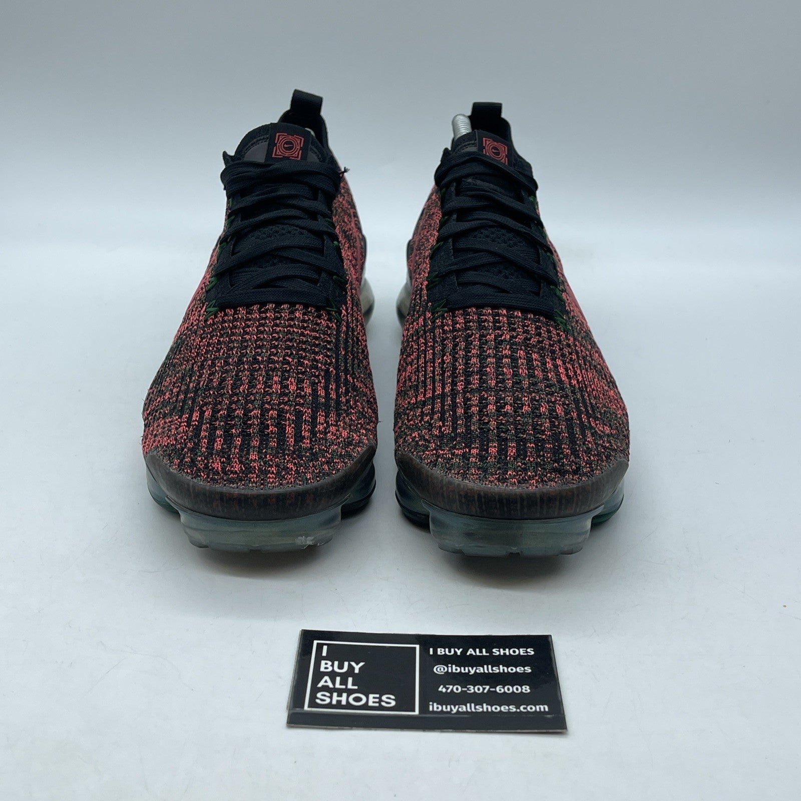 Size 10 - Nike Air VaporMax 3.0 China Hoop Dreams Black Red Suede (CK0733-080)