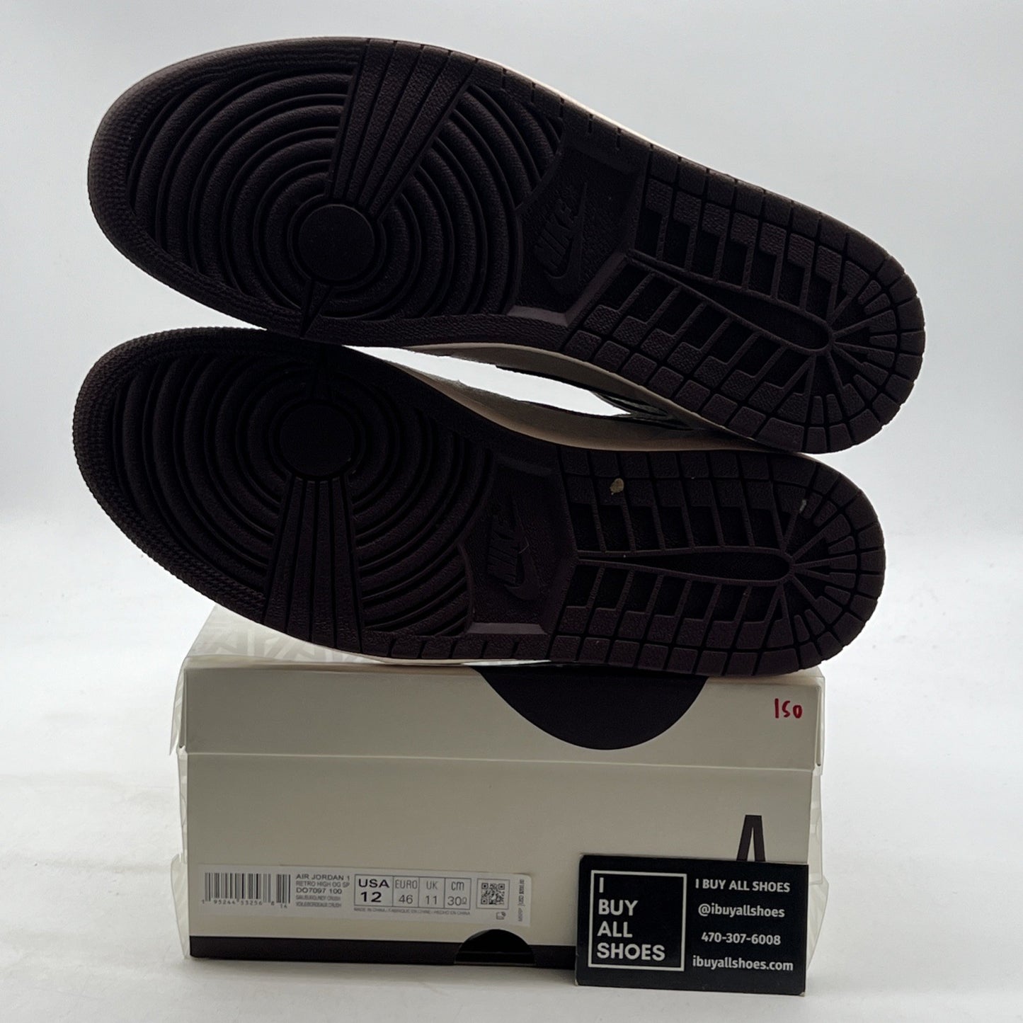 Size 12 - Air Jordan 1 OG x A Ma Maniere High Airness (DO7097-100)