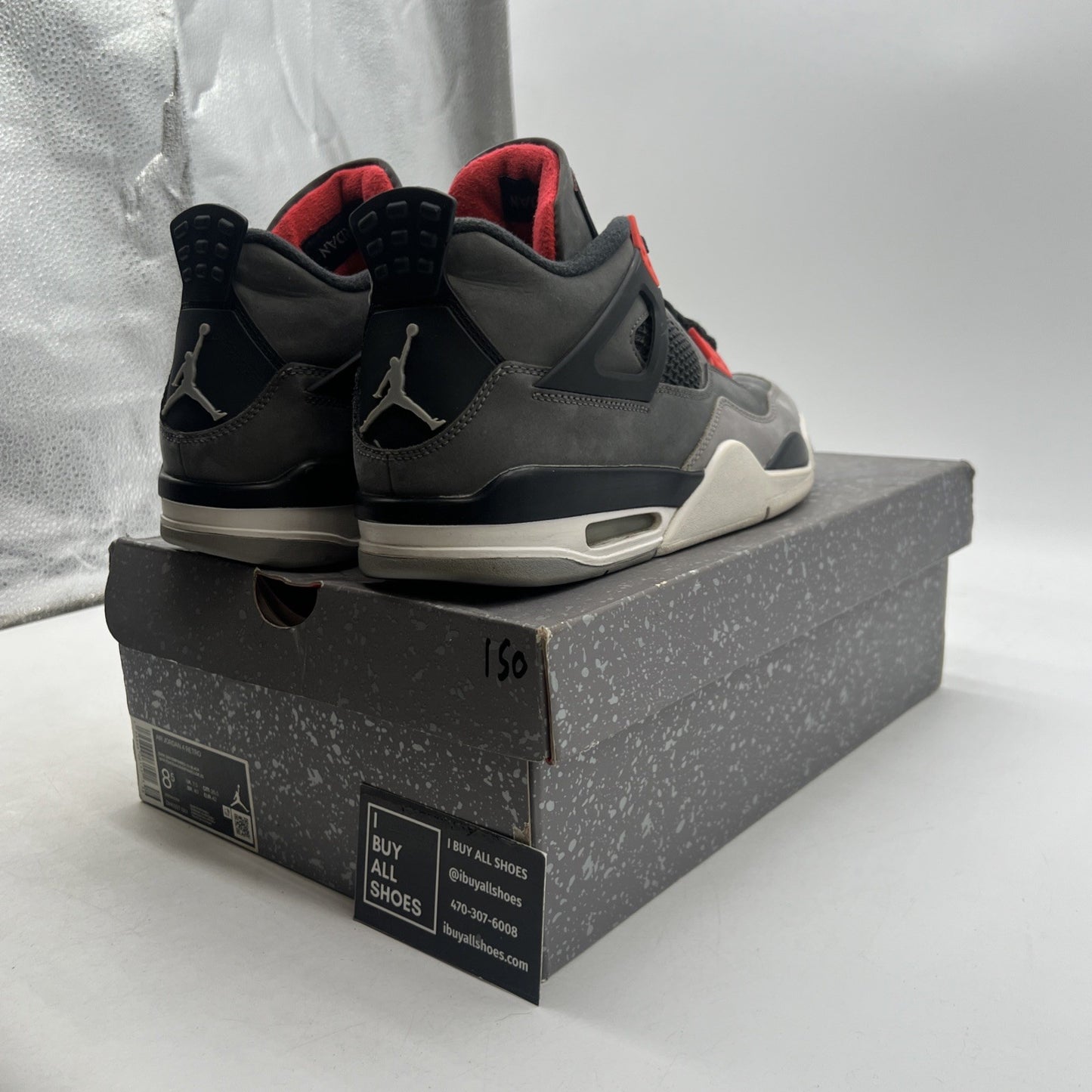 Size 8.5 - Air Jordan 4 Retro Mid Infrared (DH6927-061)
