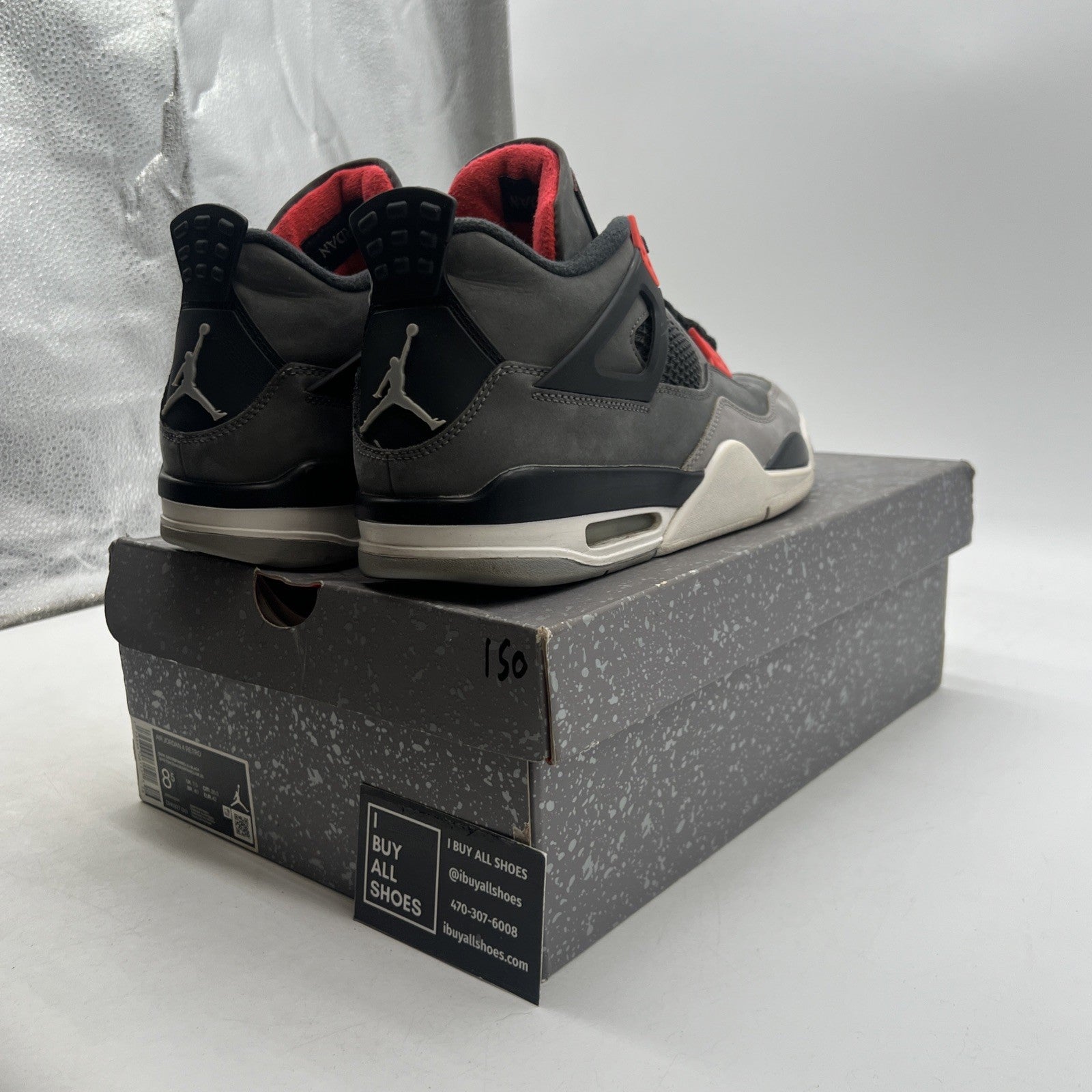 Size 8.5 - Air Jordan 4 Retro Mid Infrared (DH6927-061)