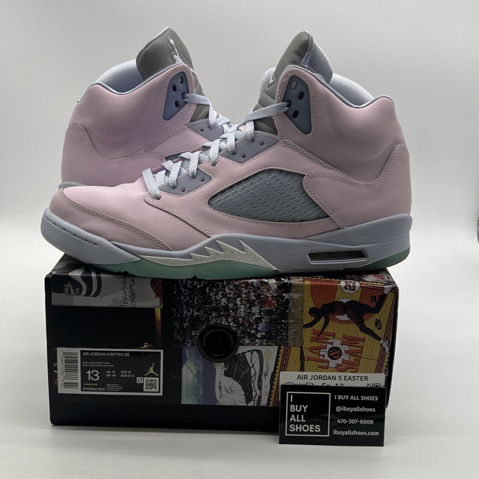 Size 13 - Air Jordan 5 Easter 2022 (DV0562-600)