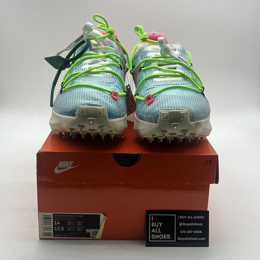 Size 14 - Nike Off-White x Vapor Street Polarized Blue W (CD8178-400)