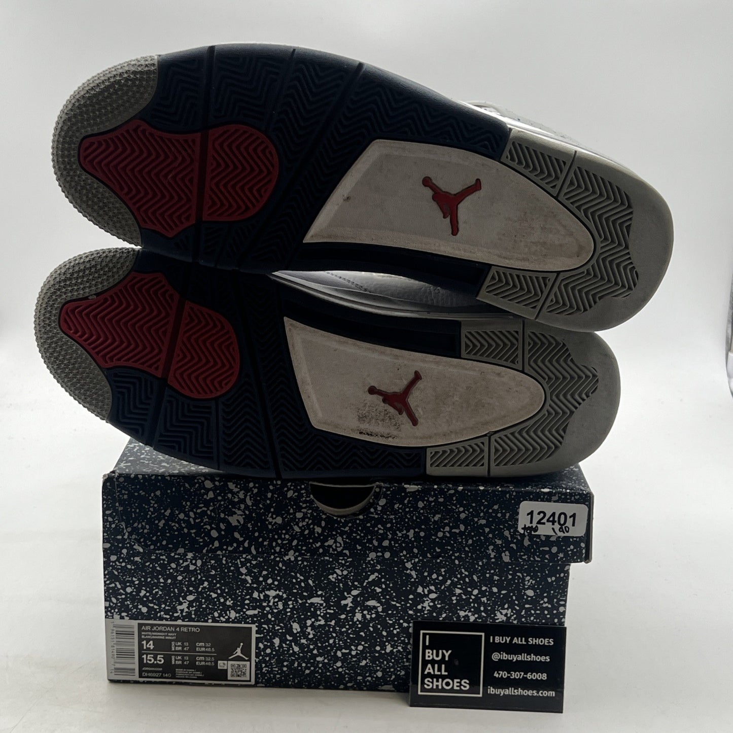 Size 14 - Air Jordan 4 Retro Mid Midnight Navy (DH6927-140)