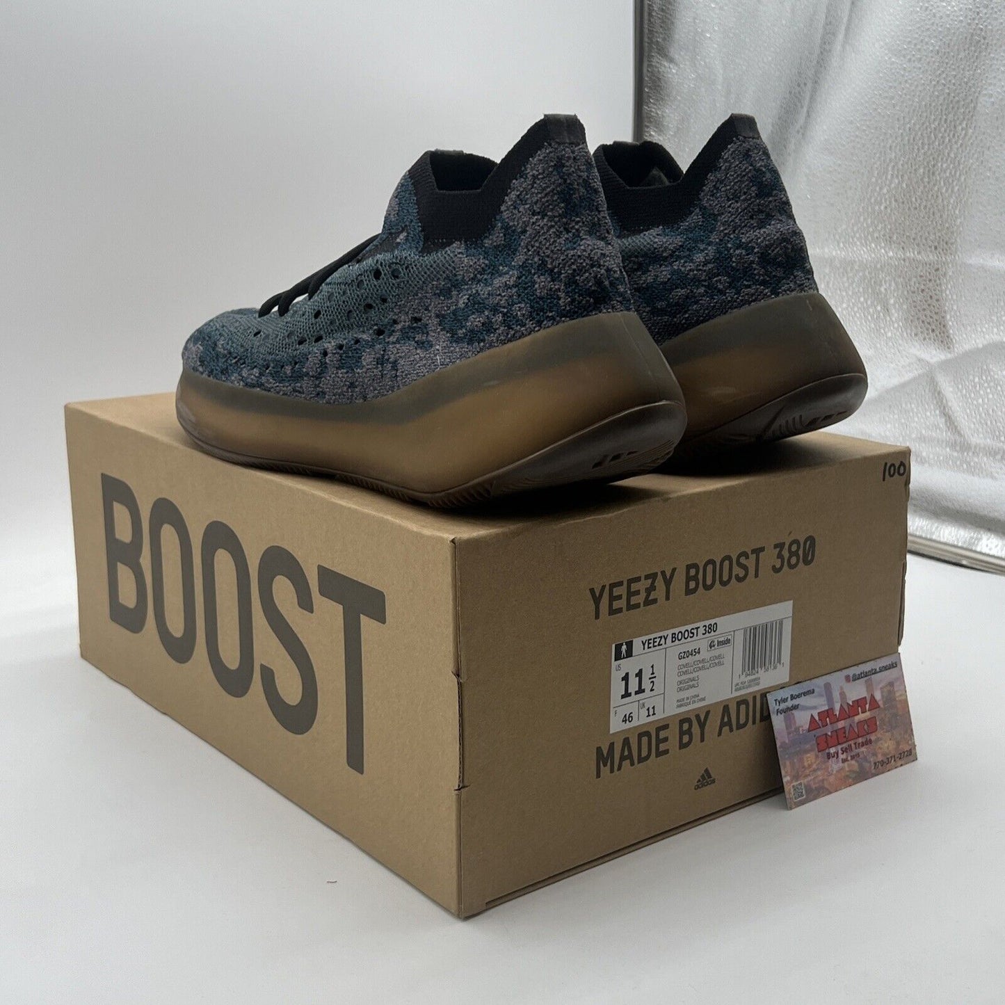 Size 11.5 - adidas Yeezy Boost 380 Covellite (GZ0454)