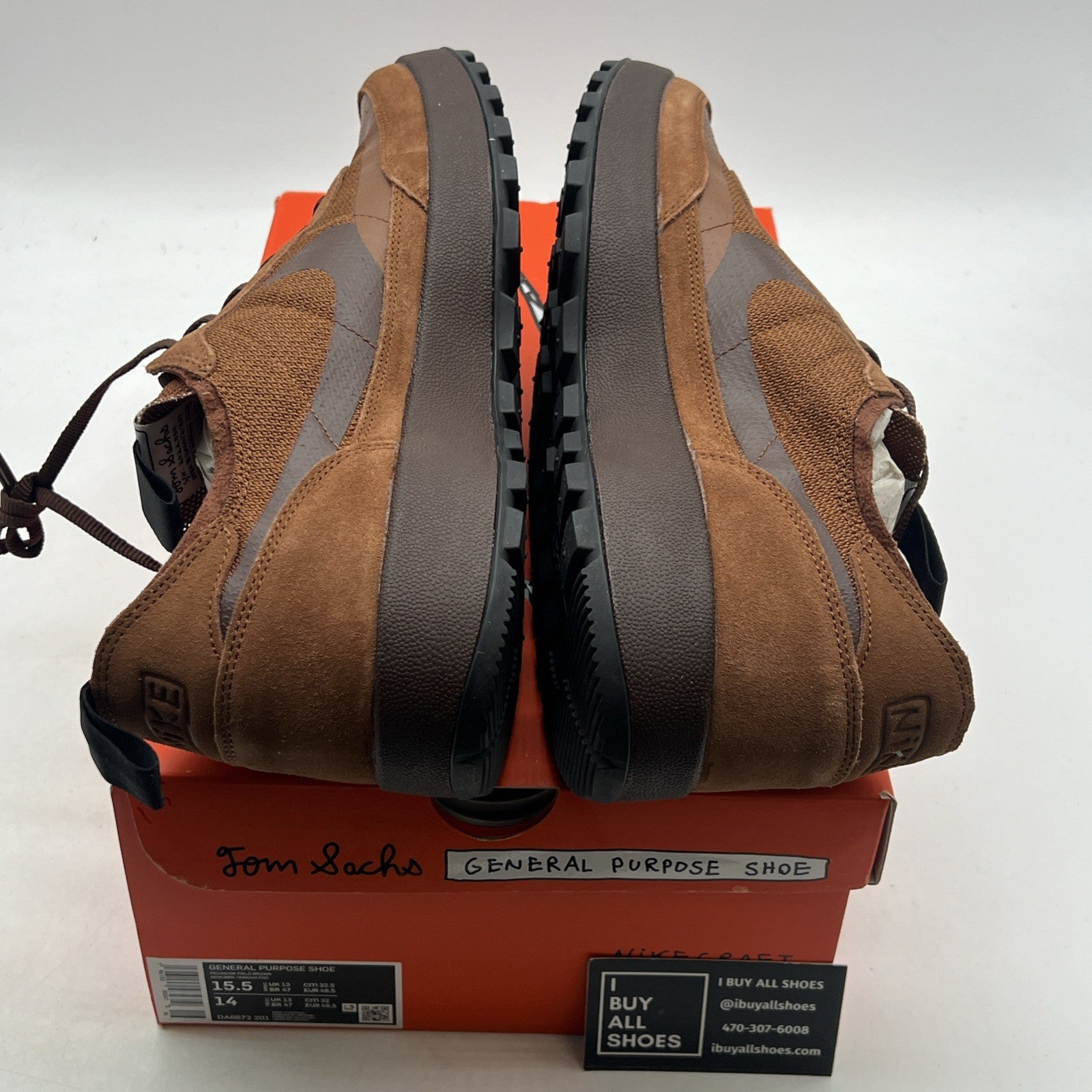 Size 15.5 - Nike x Tom Sachs NikeCraft General Purpose Shoes (DA6672-201)