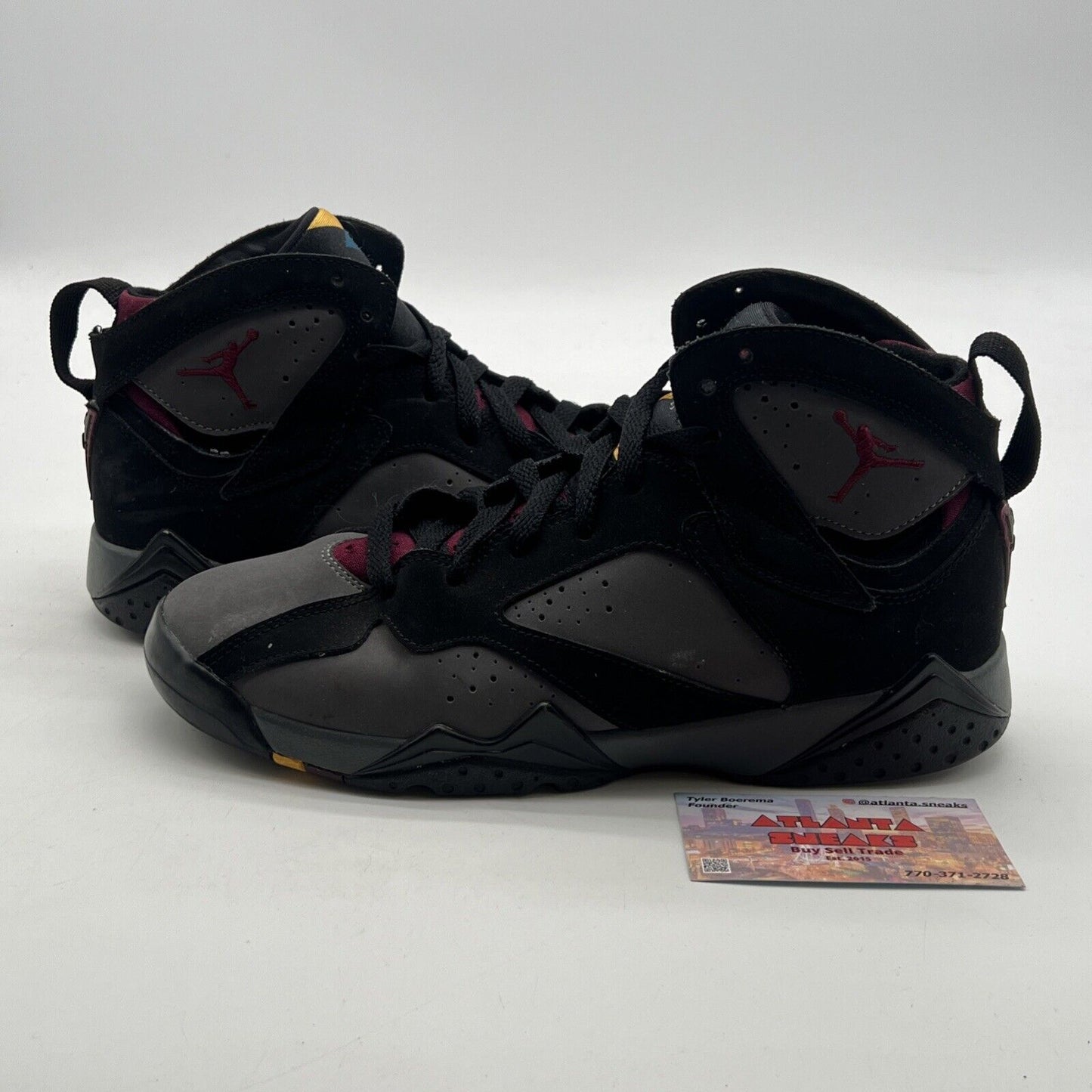 Size 7Y - Air Jordan 7 Retro 2011 High Bordeaux (304774-004)