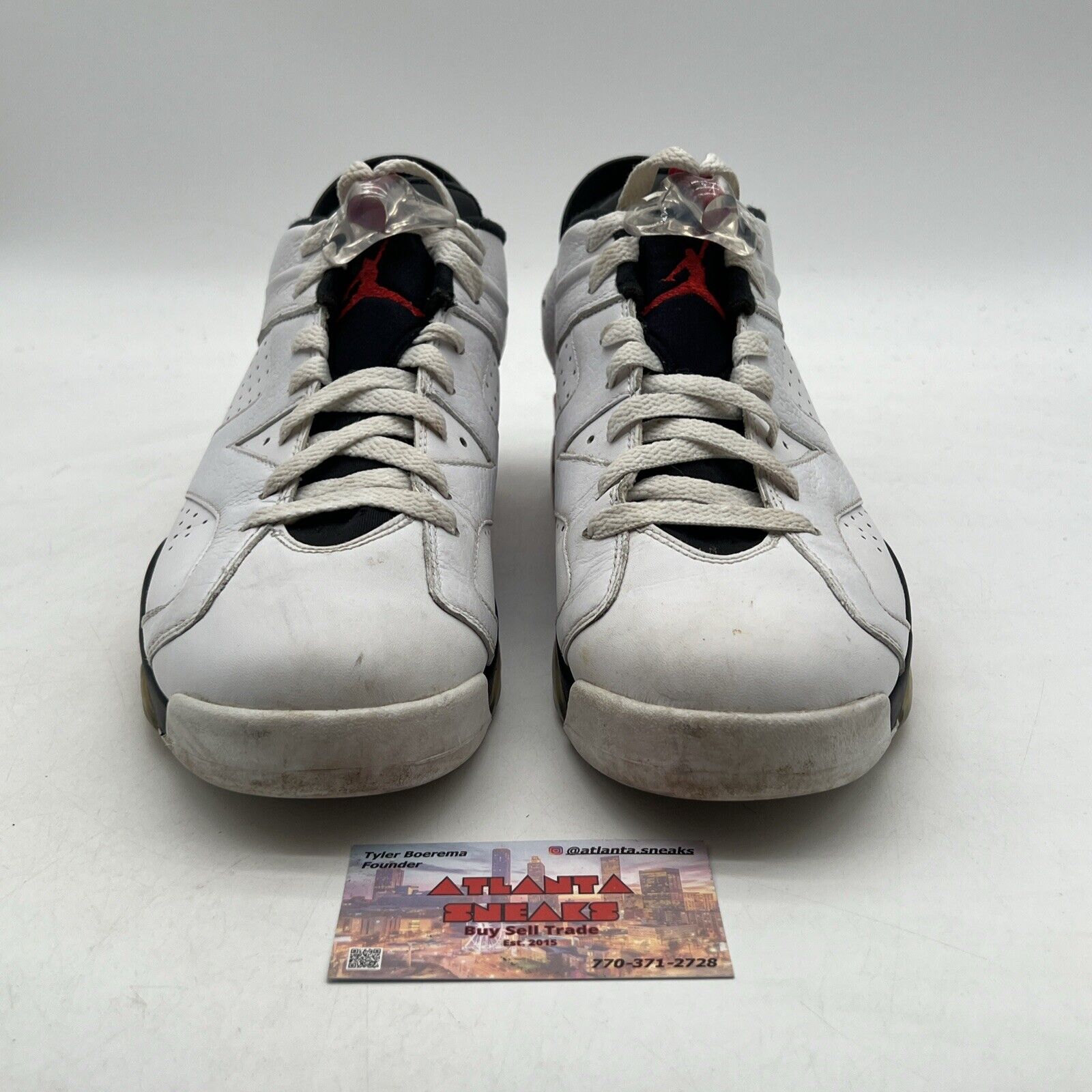 Size 11 - Air Jordan 6 Low White Infrared (304401-123)