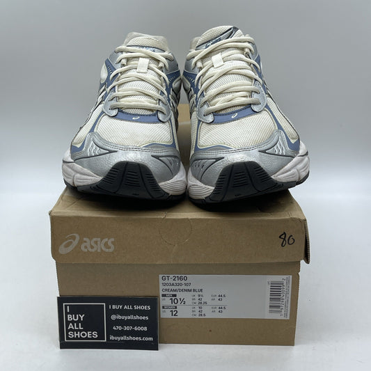 Size 10.5 - Asics Sportstyle GT-2160 Cream Denim Blue Running (1203A320-107)