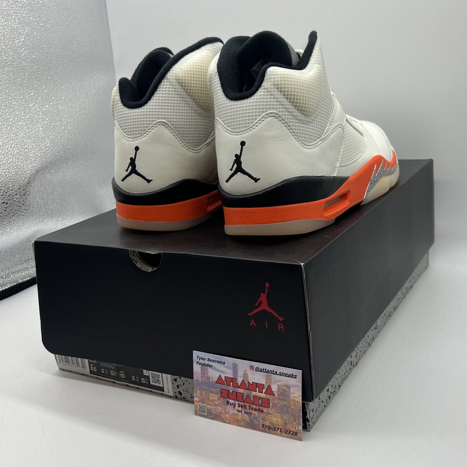 Size 8.5 - Jordan 5 Shattered Backboard Brand New Og All