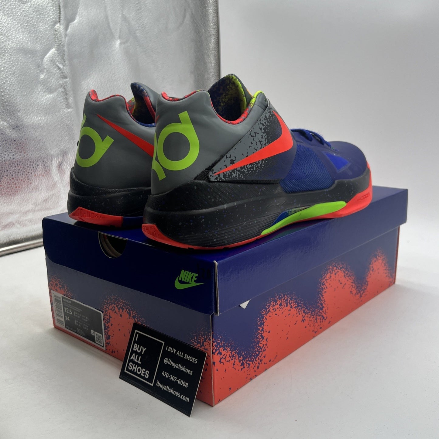 Size 12.5 - Nike Zoom KD 4 2024 Nerf (FQ8180-400)