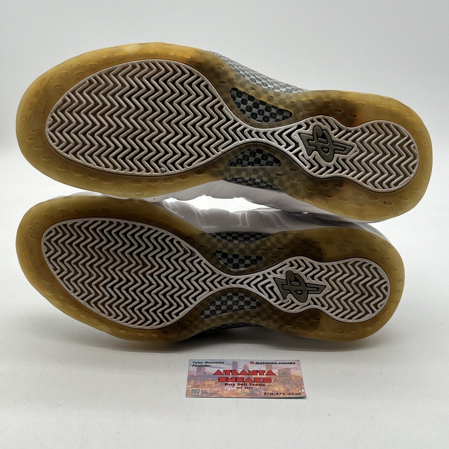 Size 13 - Nike Air Foamposite One White-Out (314996-100)