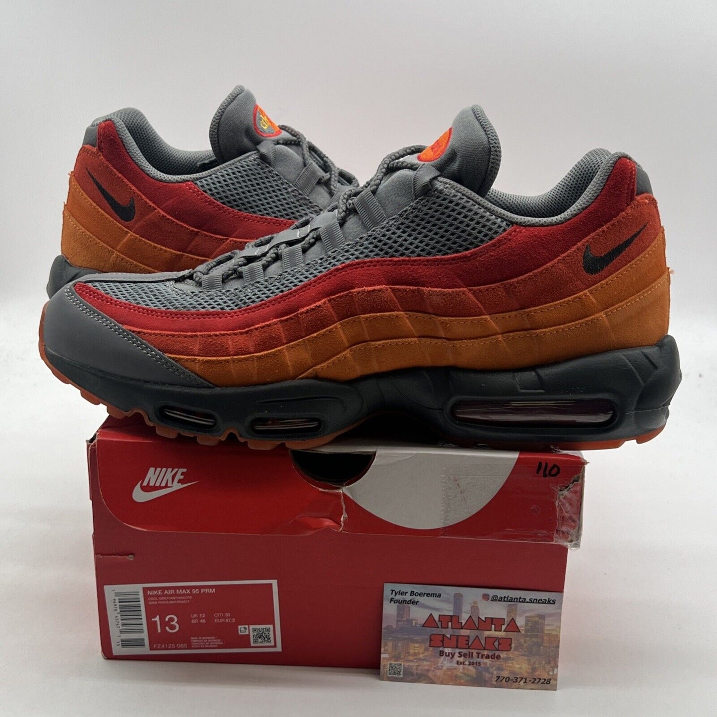 Size 13 - Nike Air Max 95 Premium Atlanta (FZ4125-060)