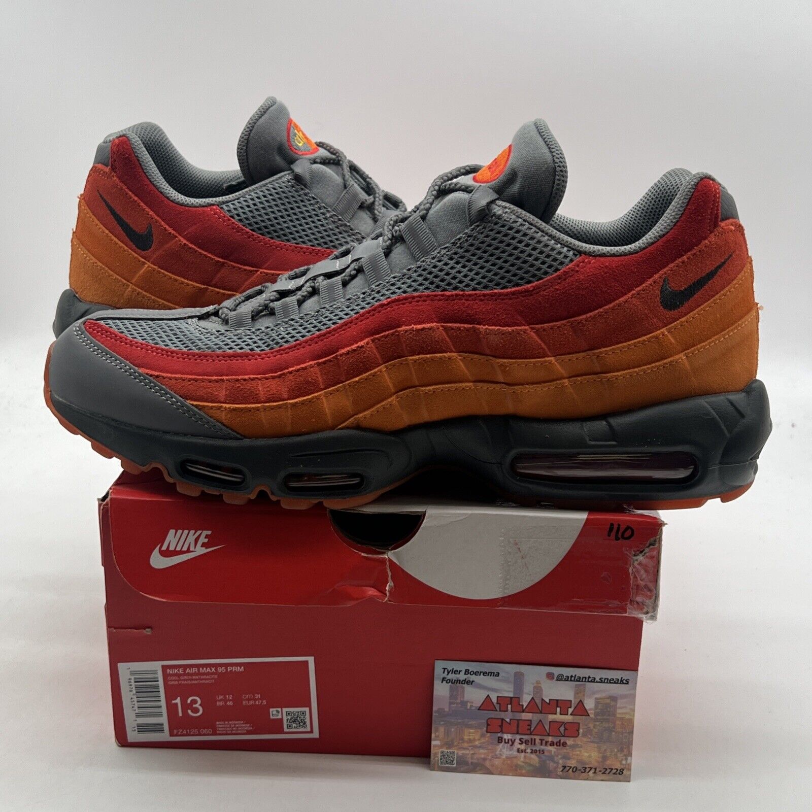 Size 13 - Nike Air Max 95 Premium Atlanta (FZ4125-060)